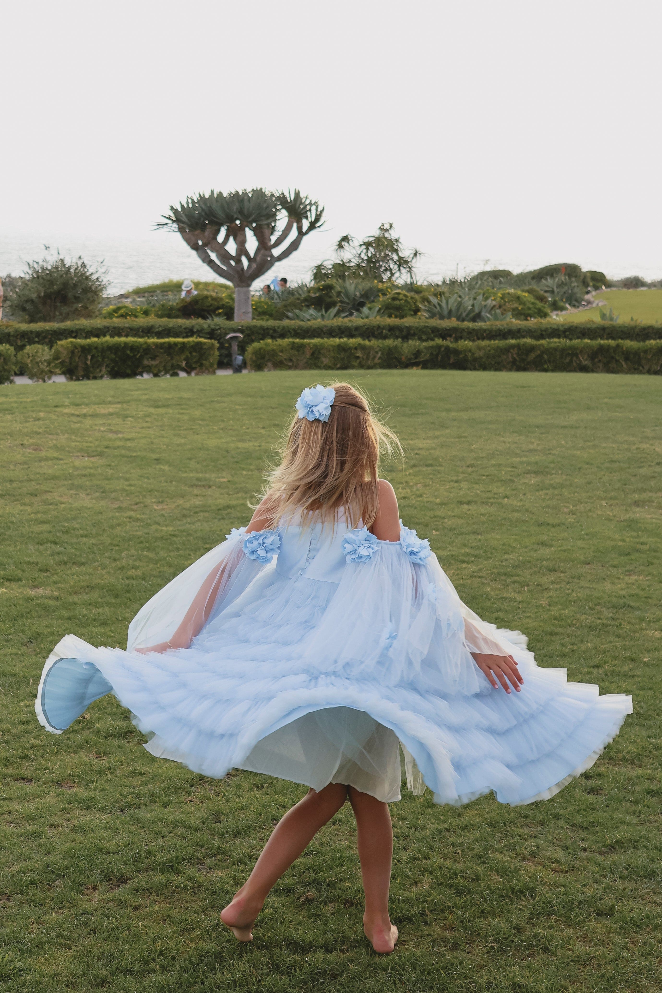 Alaska Baby Blue Tulle Dress - Image 24
