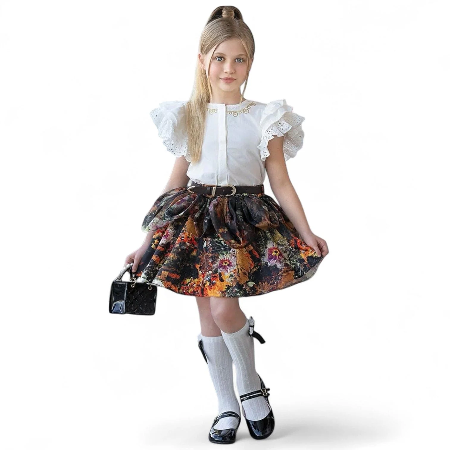 Alexis Blouse and Skirt Set