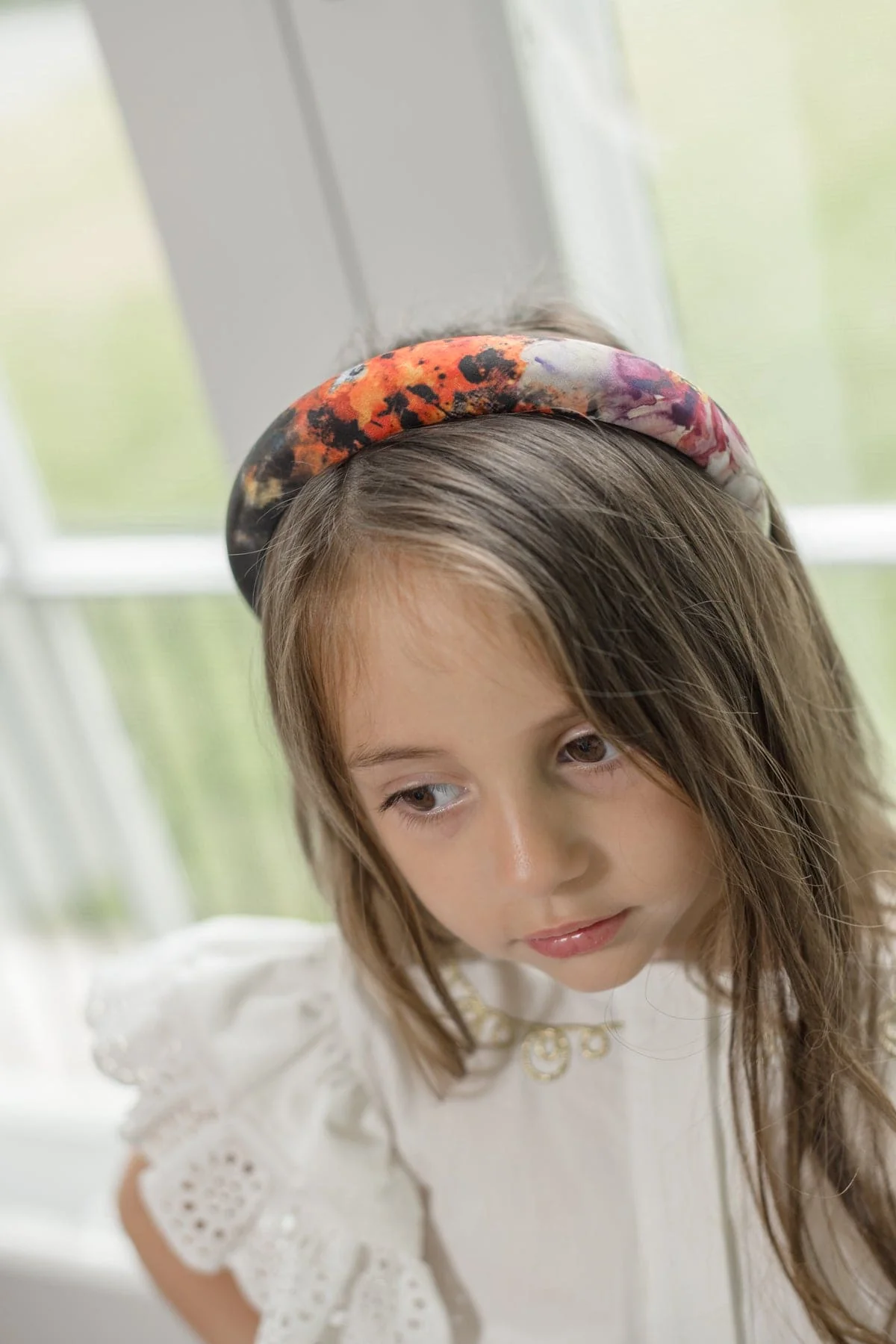 Alexis Foliage Print Headband - Image 2