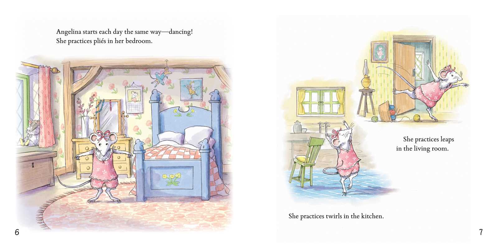 Angelina Ballerina Storybook Treasury Book - Image 3