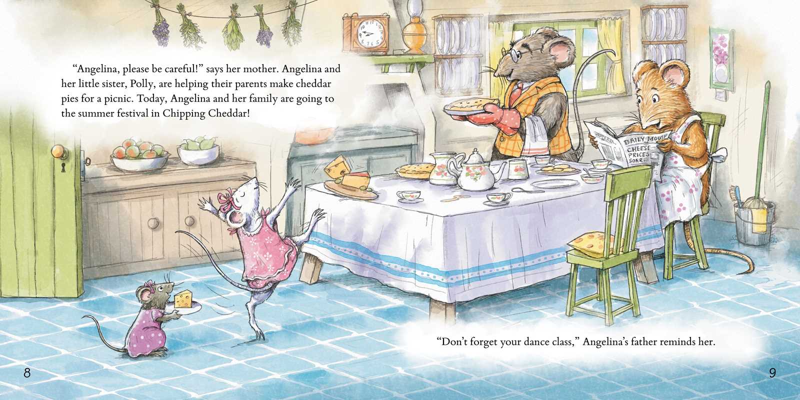 Angelina Ballerina Storybook Treasury Book - Image 4