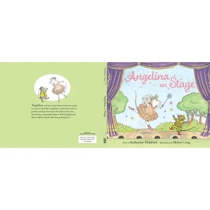 Angelina on Stage Book by Katharine Holabird - Image 2
