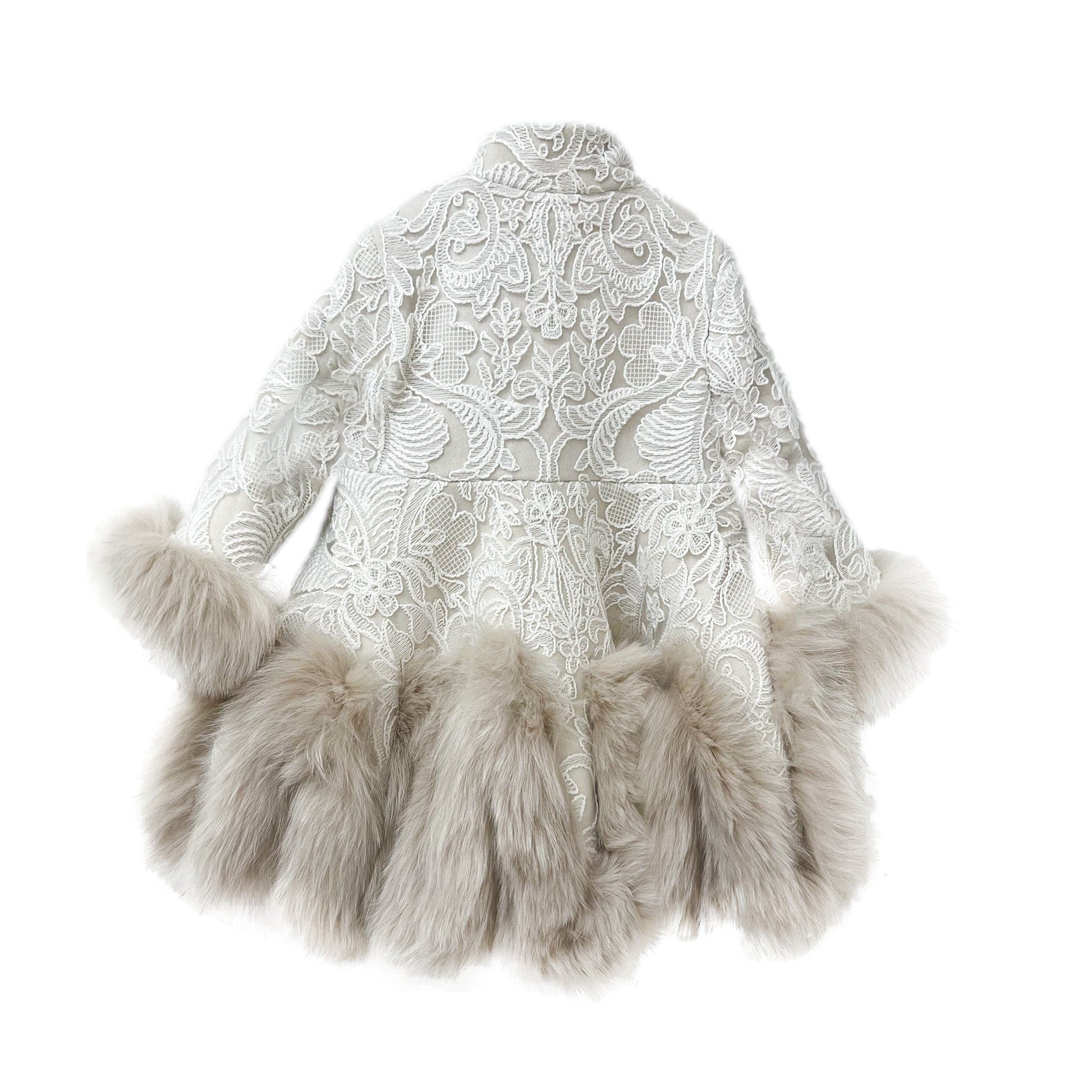Anna Beige Wool Coat - Image 2