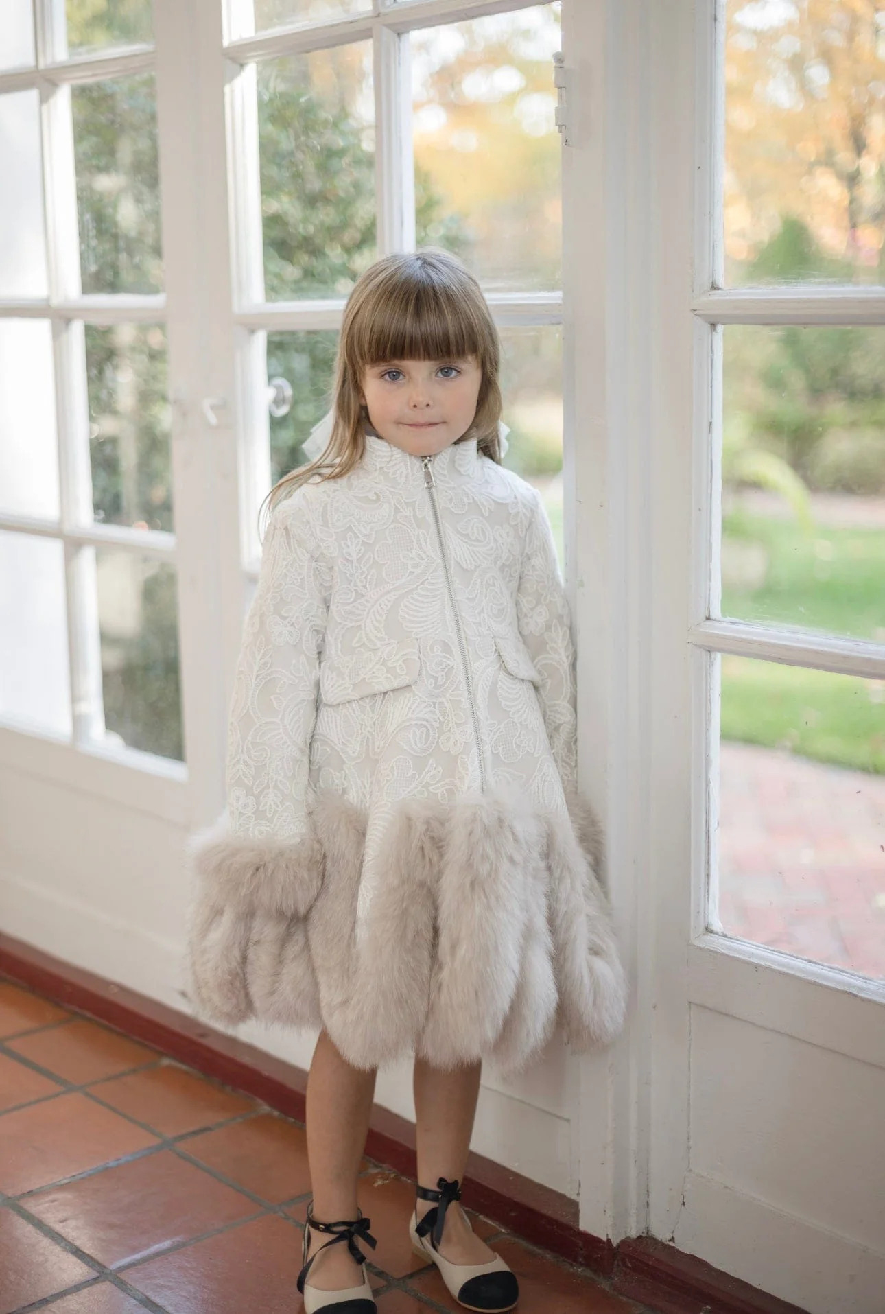 Anna Beige Wool Coat - Image 3