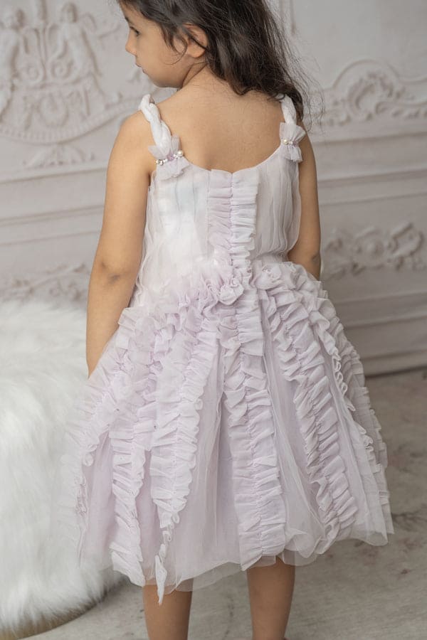 Ariel Lavender Tulle Dress - Image 15