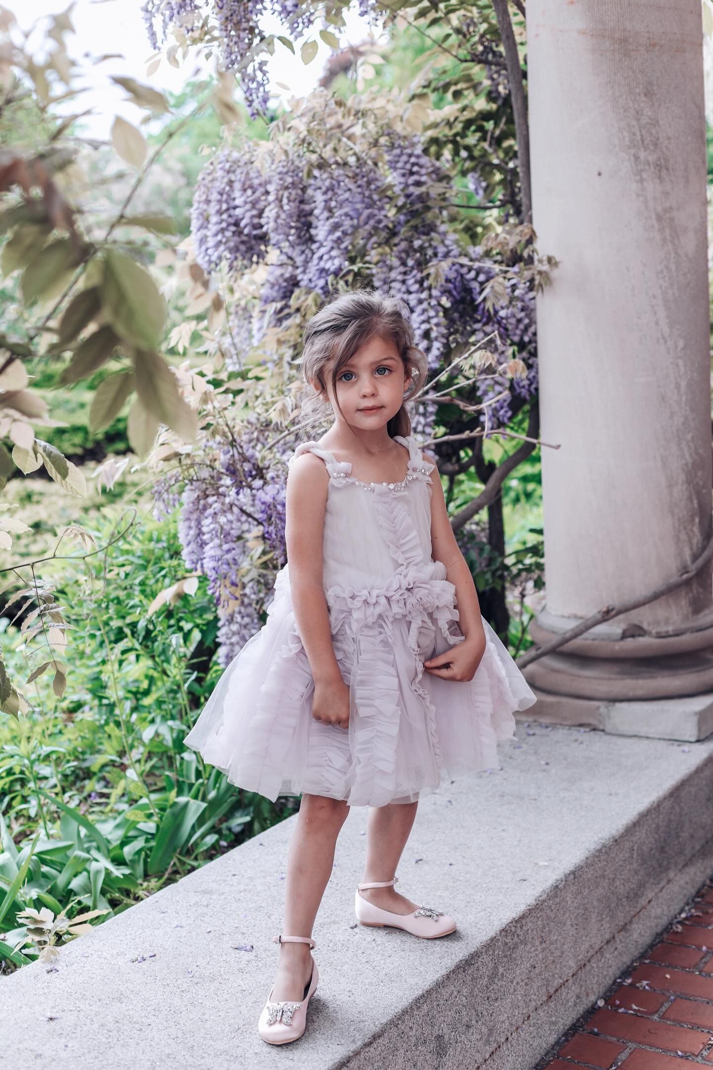 Ariel Lavender Tulle Dress - Image 5