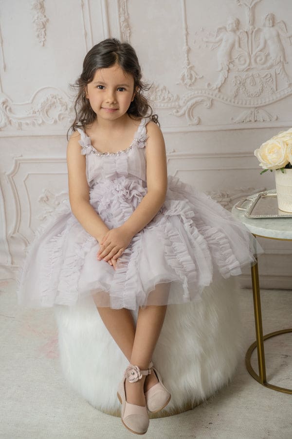 Ariel Lavender Tulle Dress - Image 8