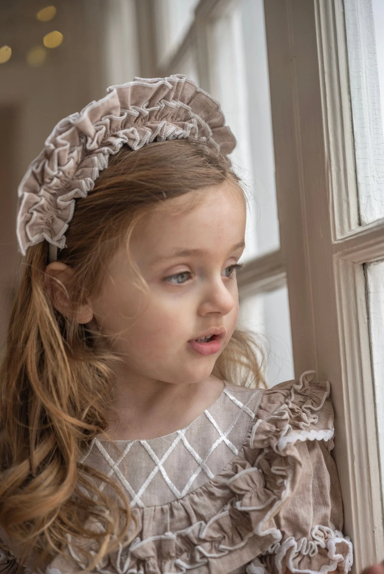 Ashlyn Tan Linen Top and Shorts Set - Image 11