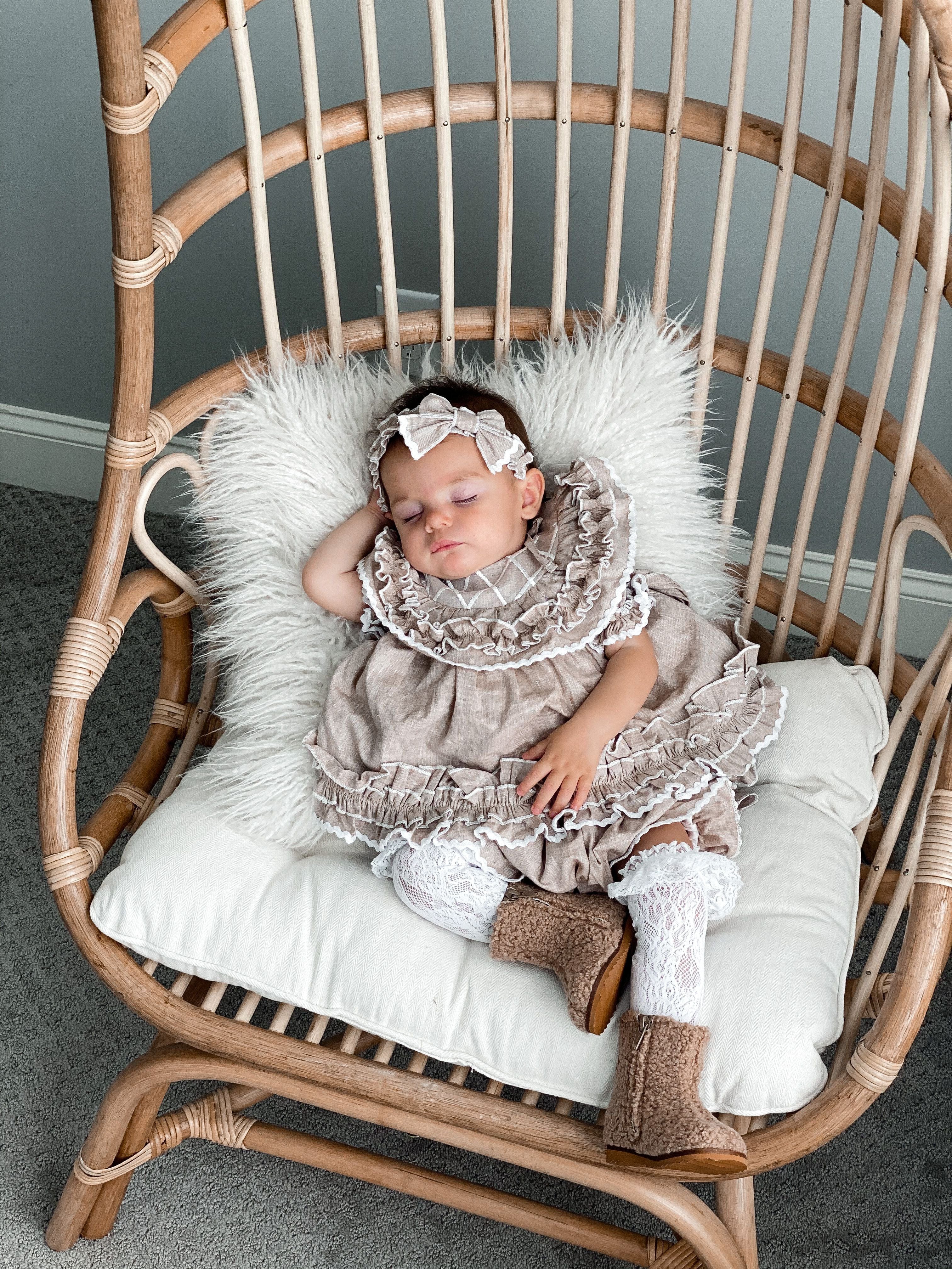 Ashlyn Tan Linen Top and Shorts Set - Image 15