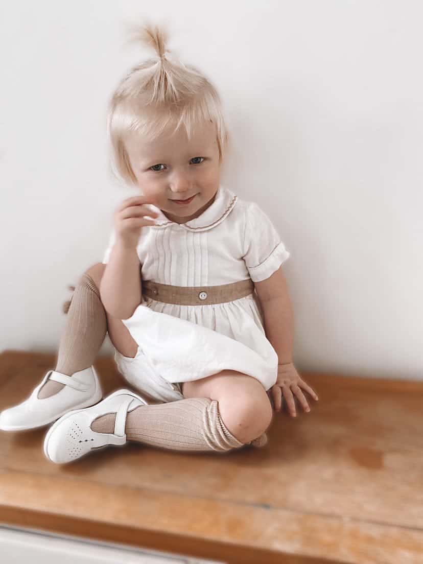 Ashton White Linen Romper - Image 12