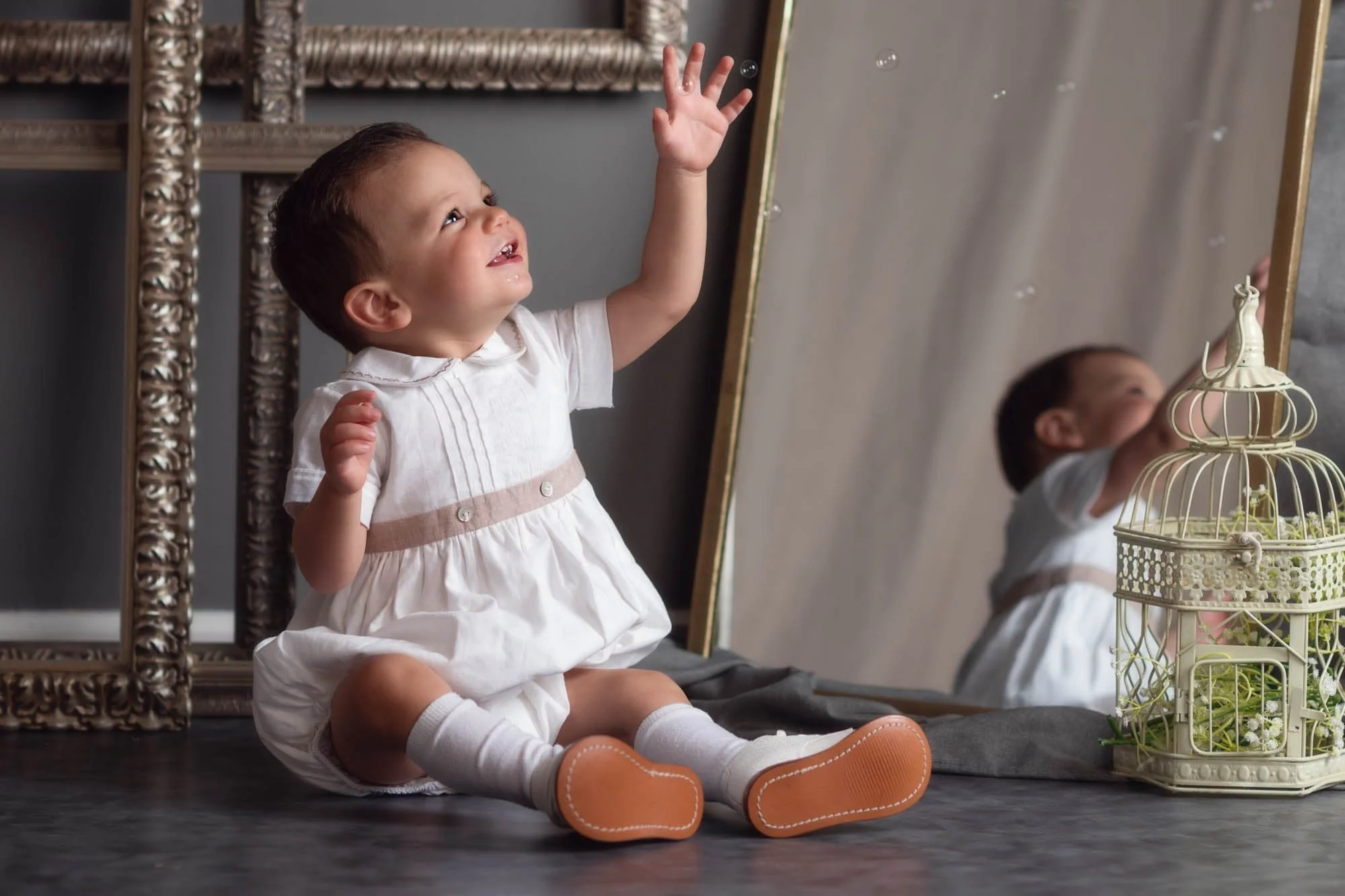 Ashton White Linen Romper - Image 14