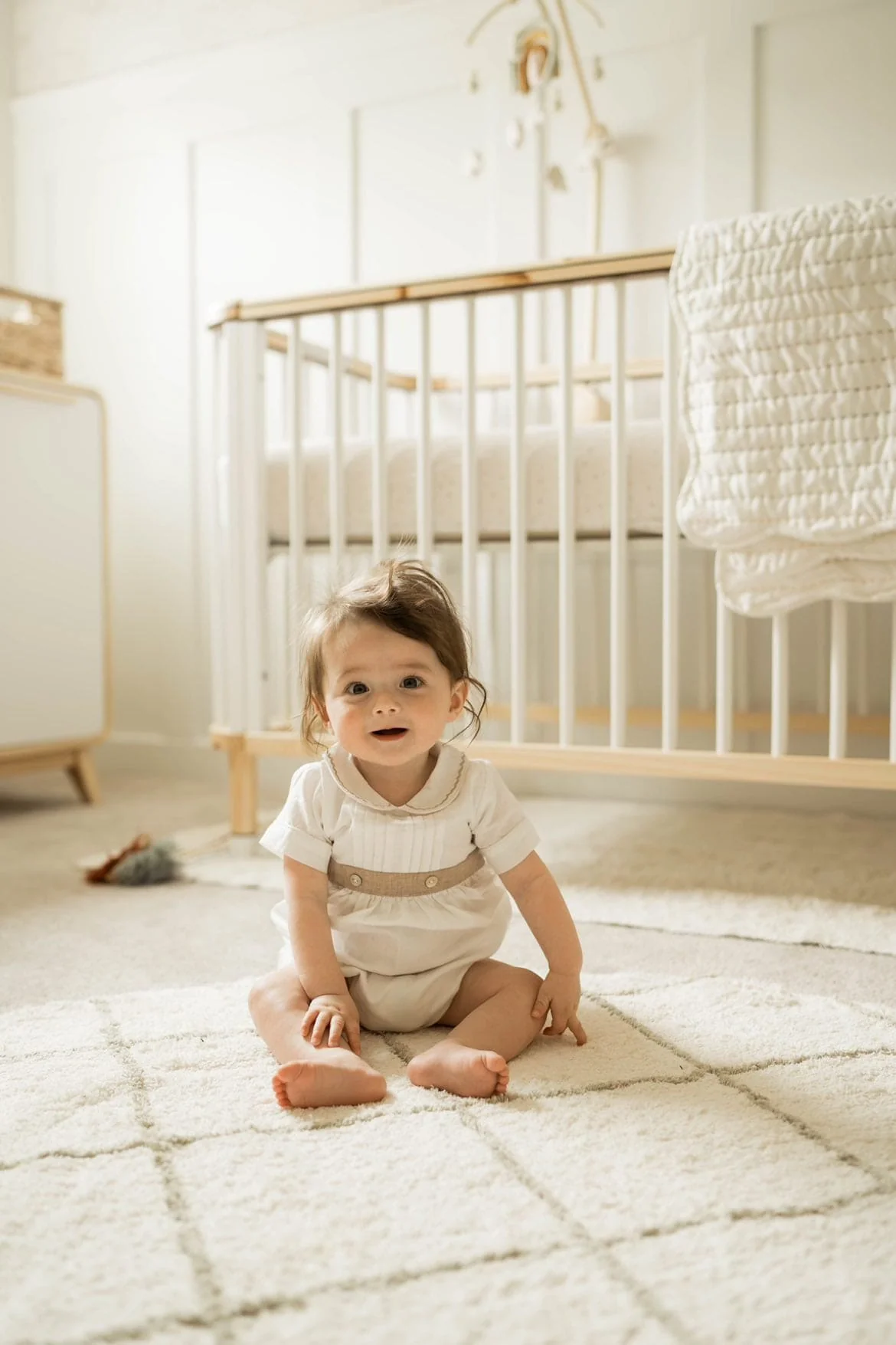 Ashton White Linen Romper - Image 3