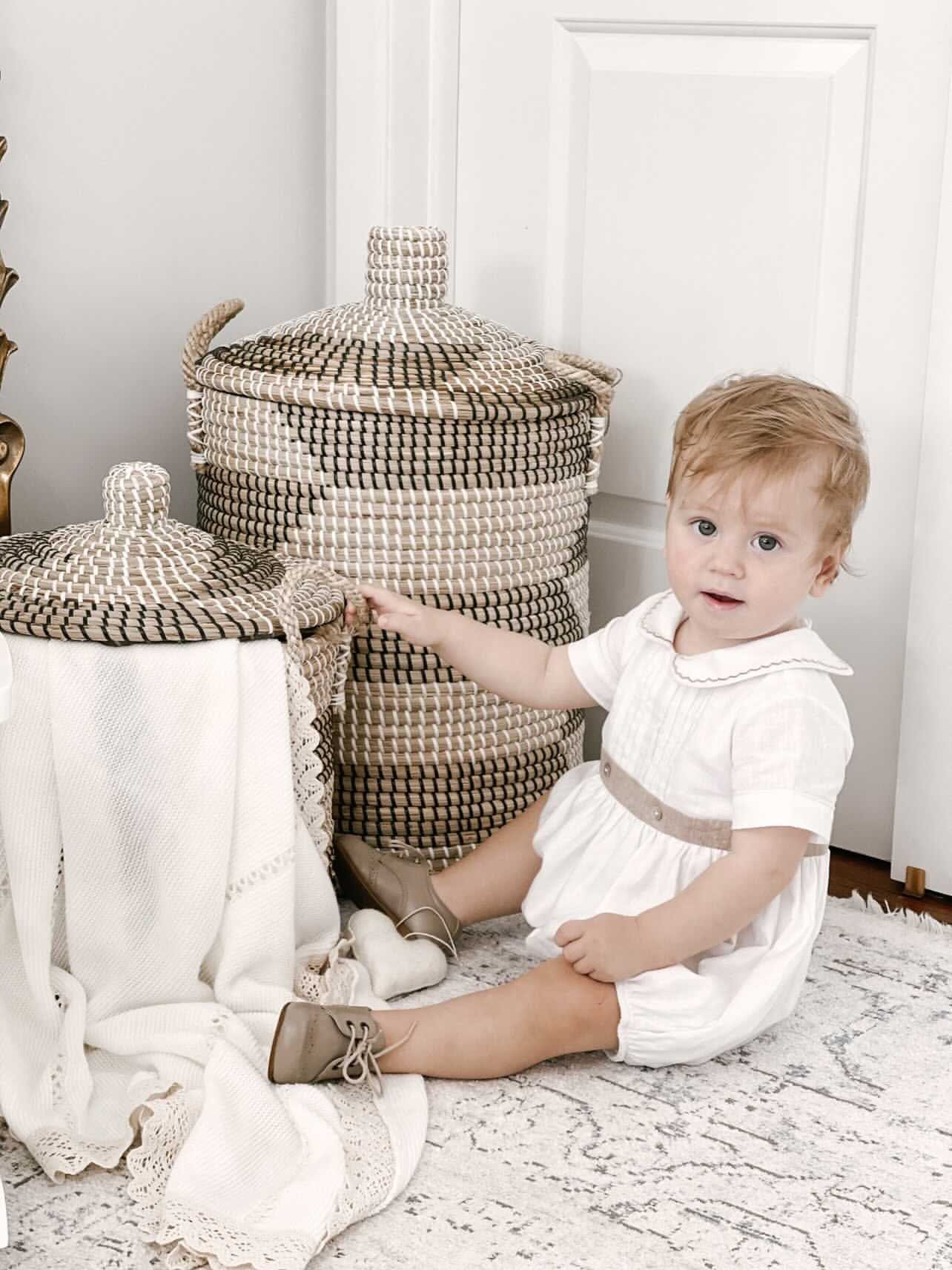 Ashton White Linen Romper - Image 8