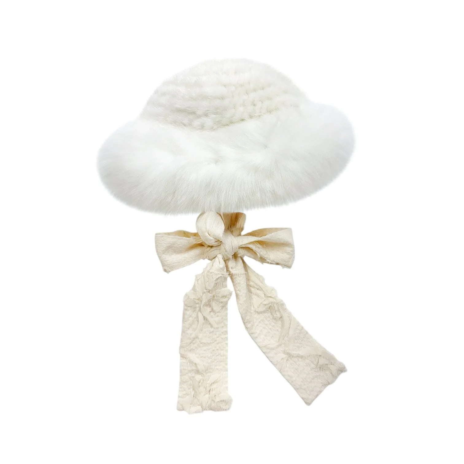 Ava Kids Fox Fur Hat