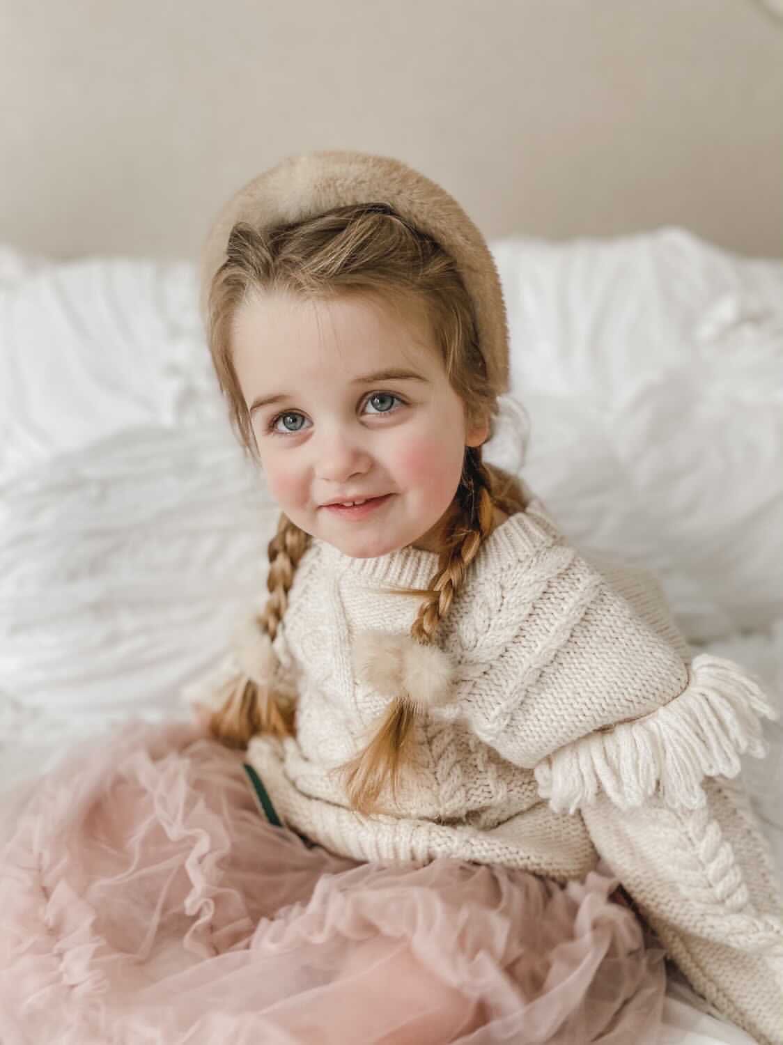 Beige Mink Headband - Image 10