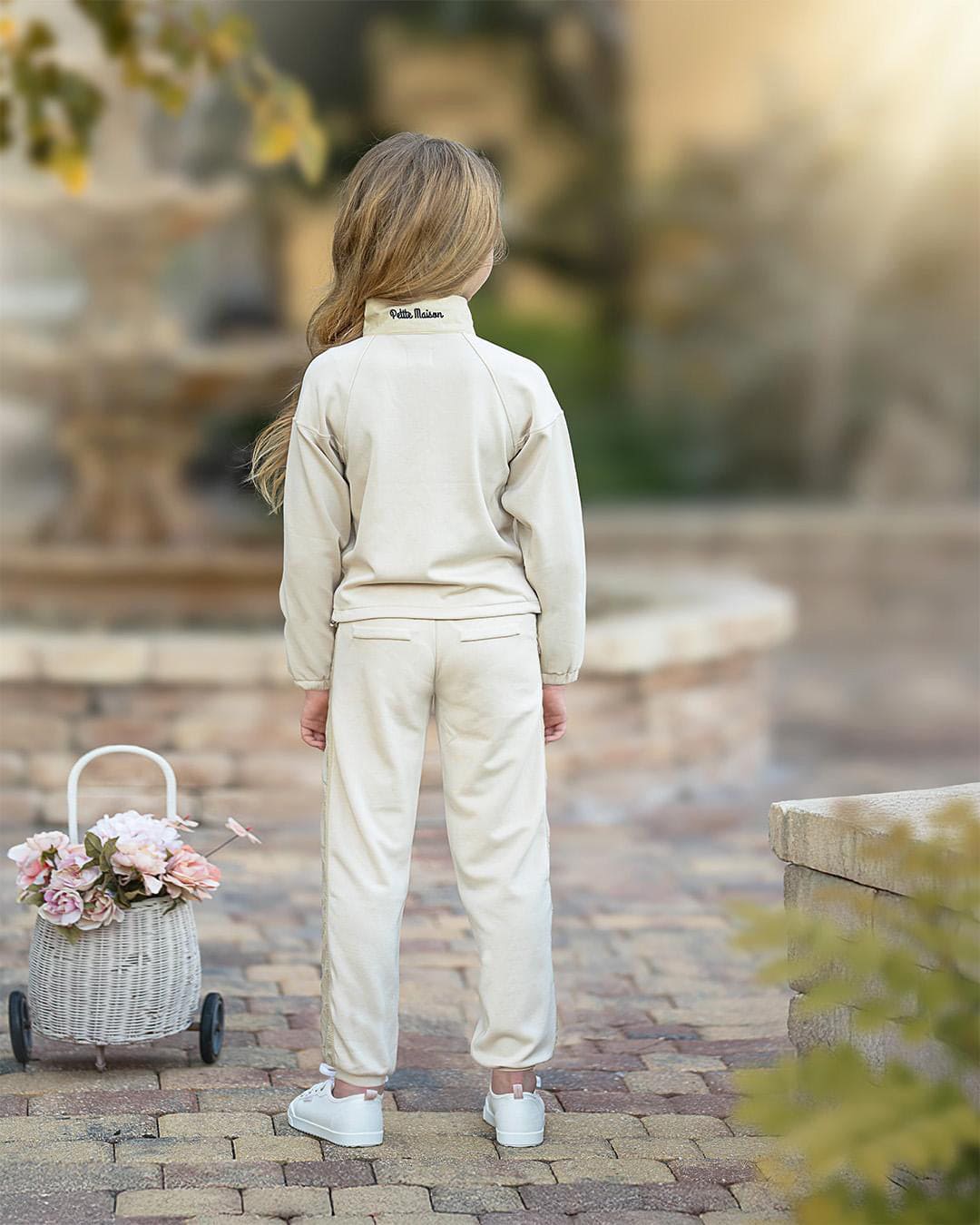 Beige Modal Track Suit - Image 6