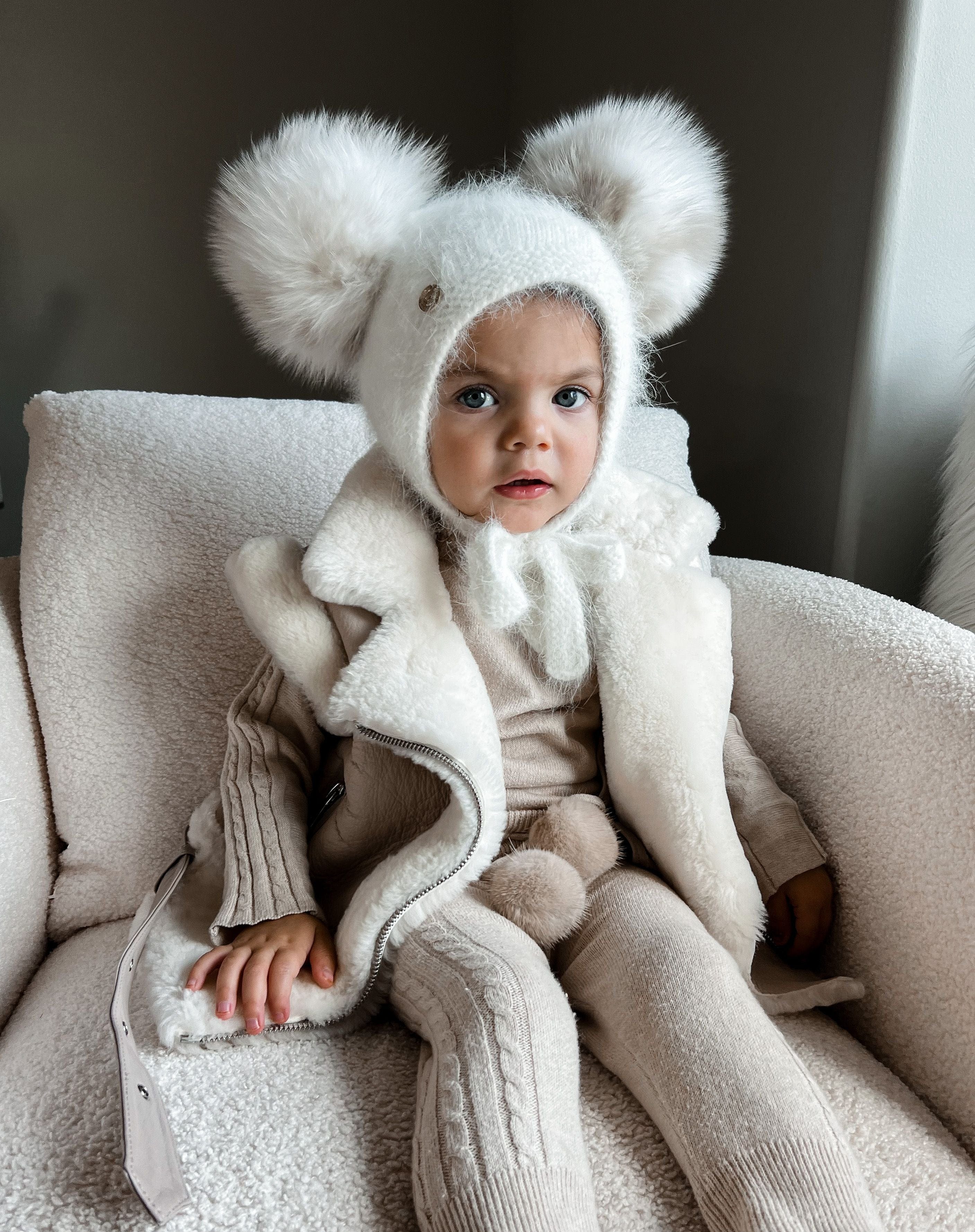 Beige Sheepskin Leather Jacket - Image 20