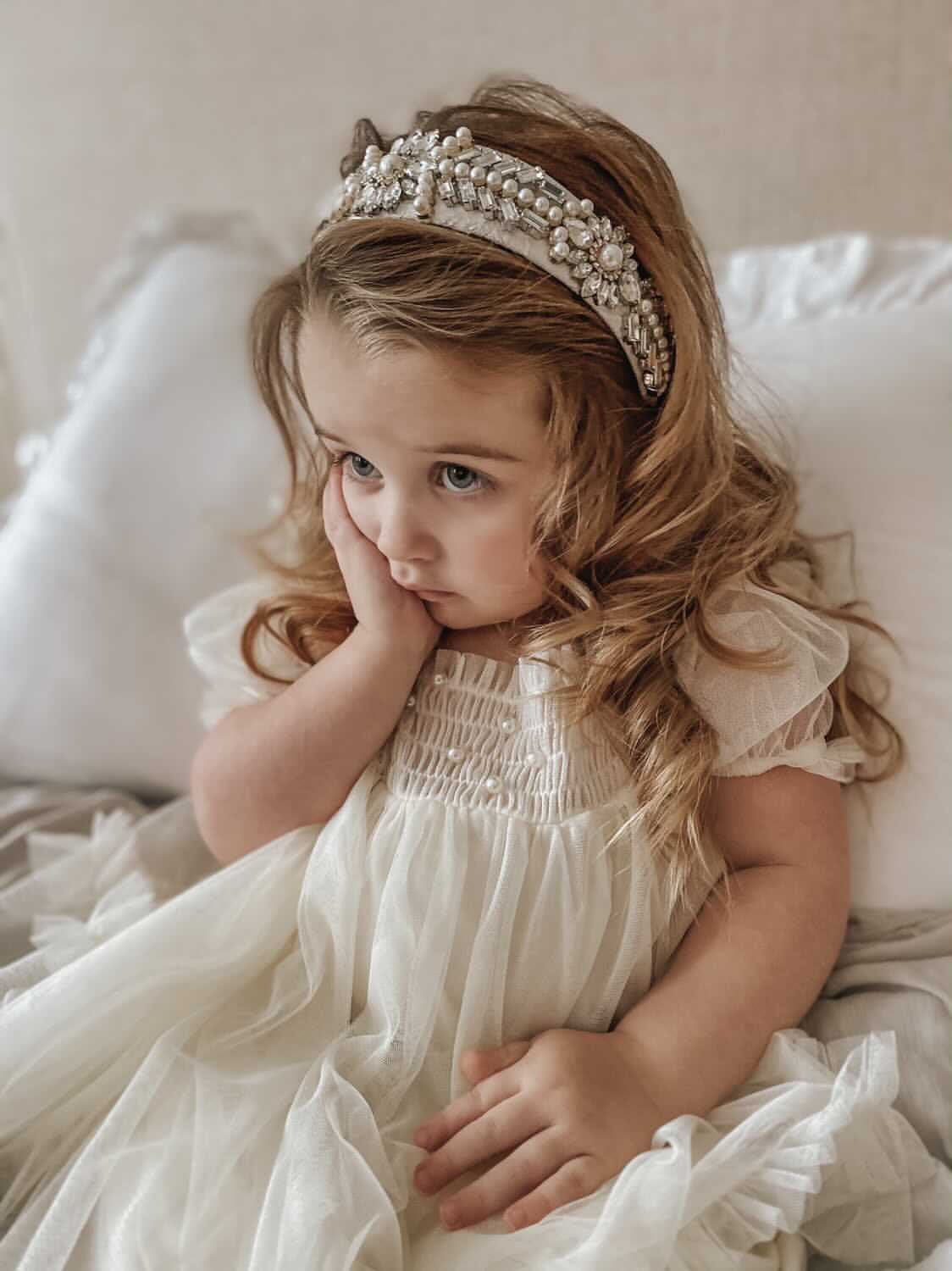 Bella Buttermilk Tulle Dress - Image 16