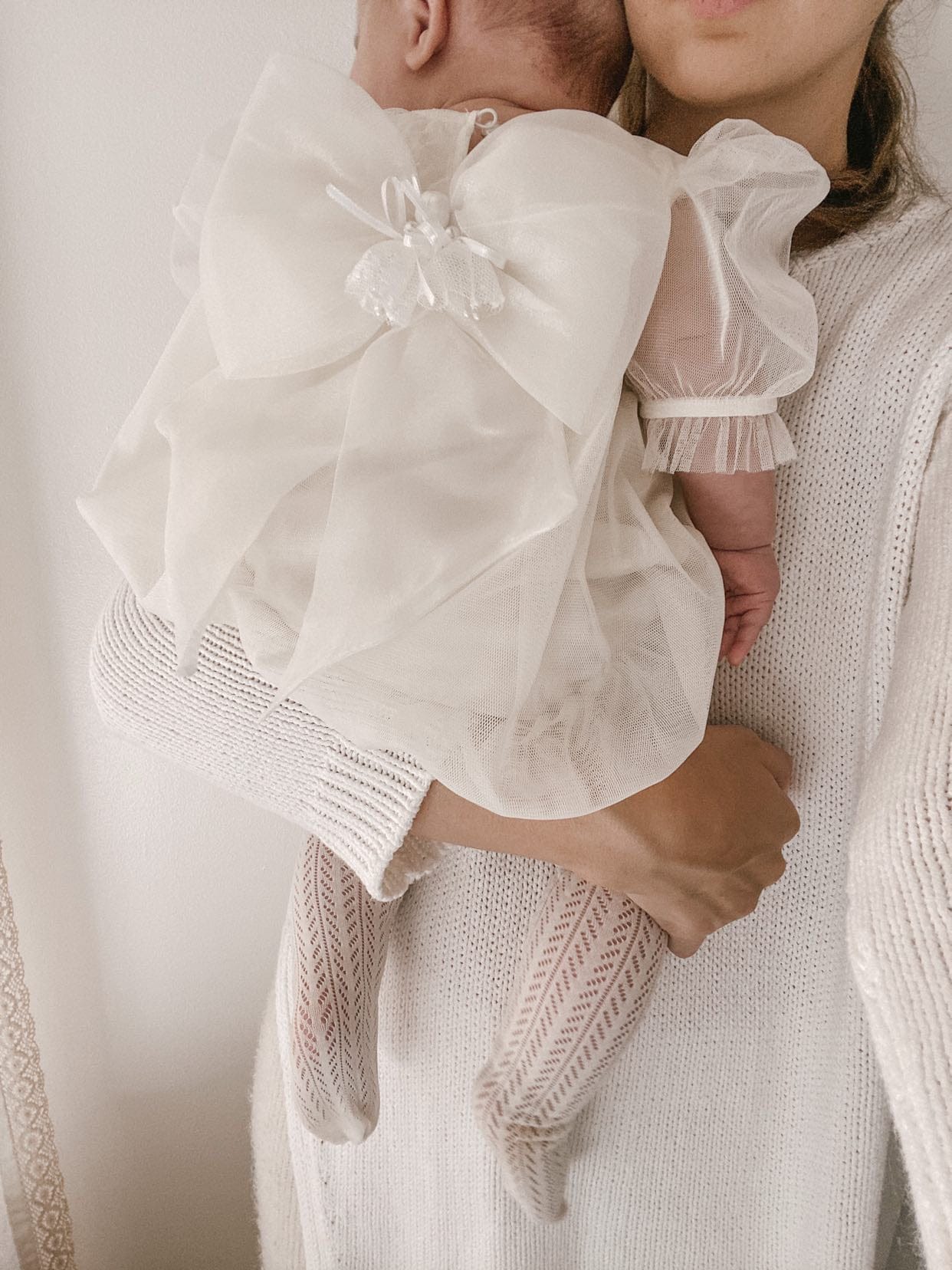 Bella Buttermilk Tulle Romper - Image 14