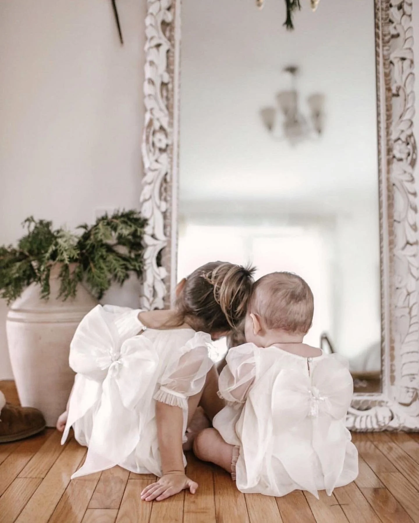 Bella Buttermilk Tulle Romper - Image 16