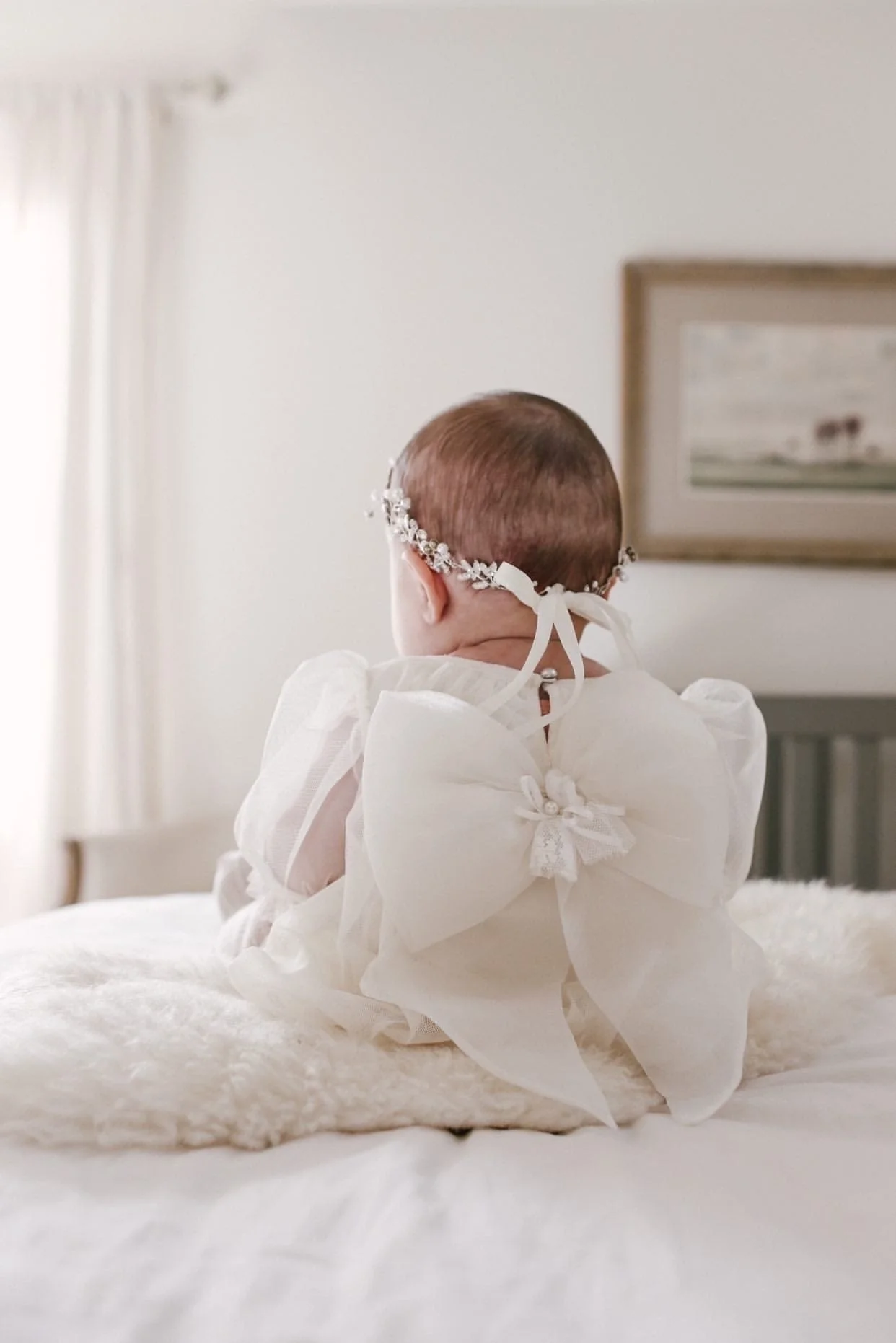 Bella Buttermilk Tulle Romper - Image 3