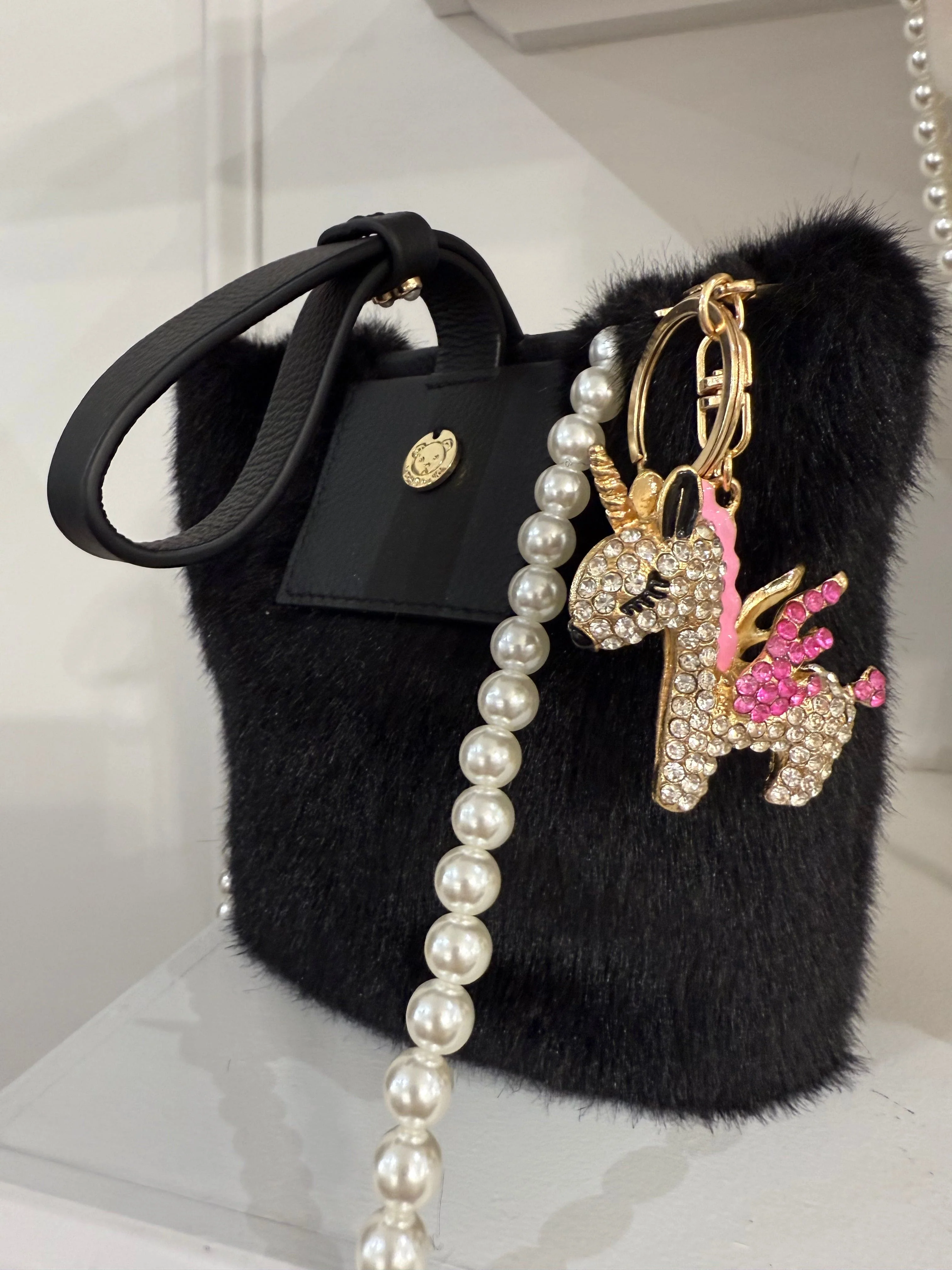 Bijou Unicorn Handbag Charm - Image 2