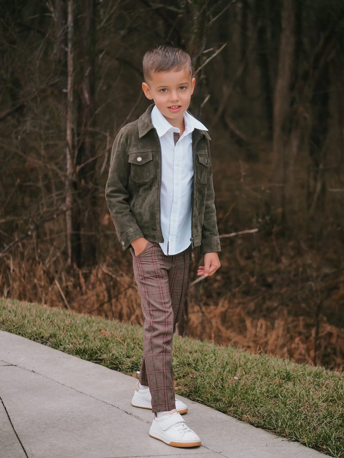 Blair Estate Tweed Shirt and Pants Set - Image 12