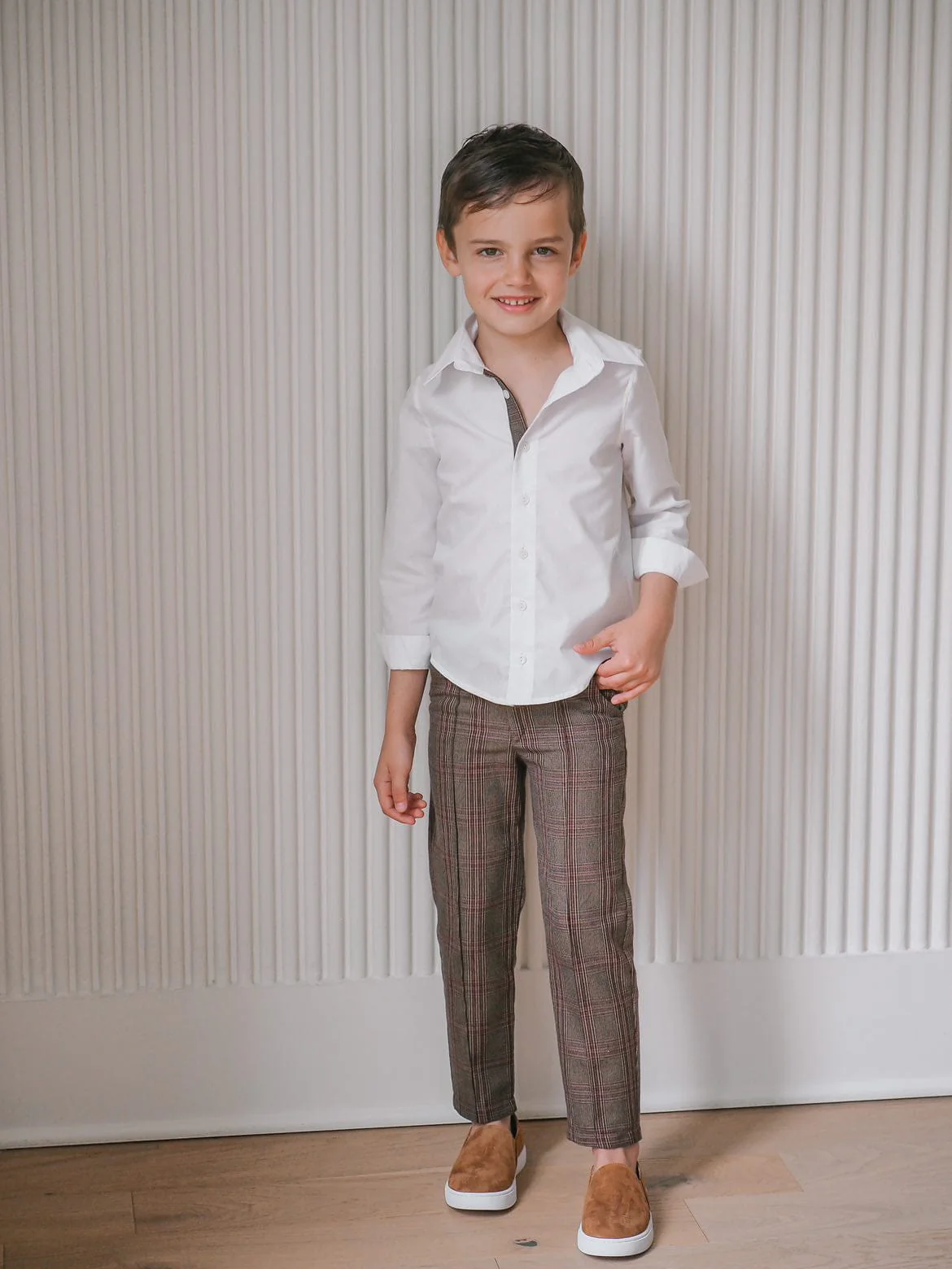 Blair Estate Tweed Shirt and Pants Set - Image 2