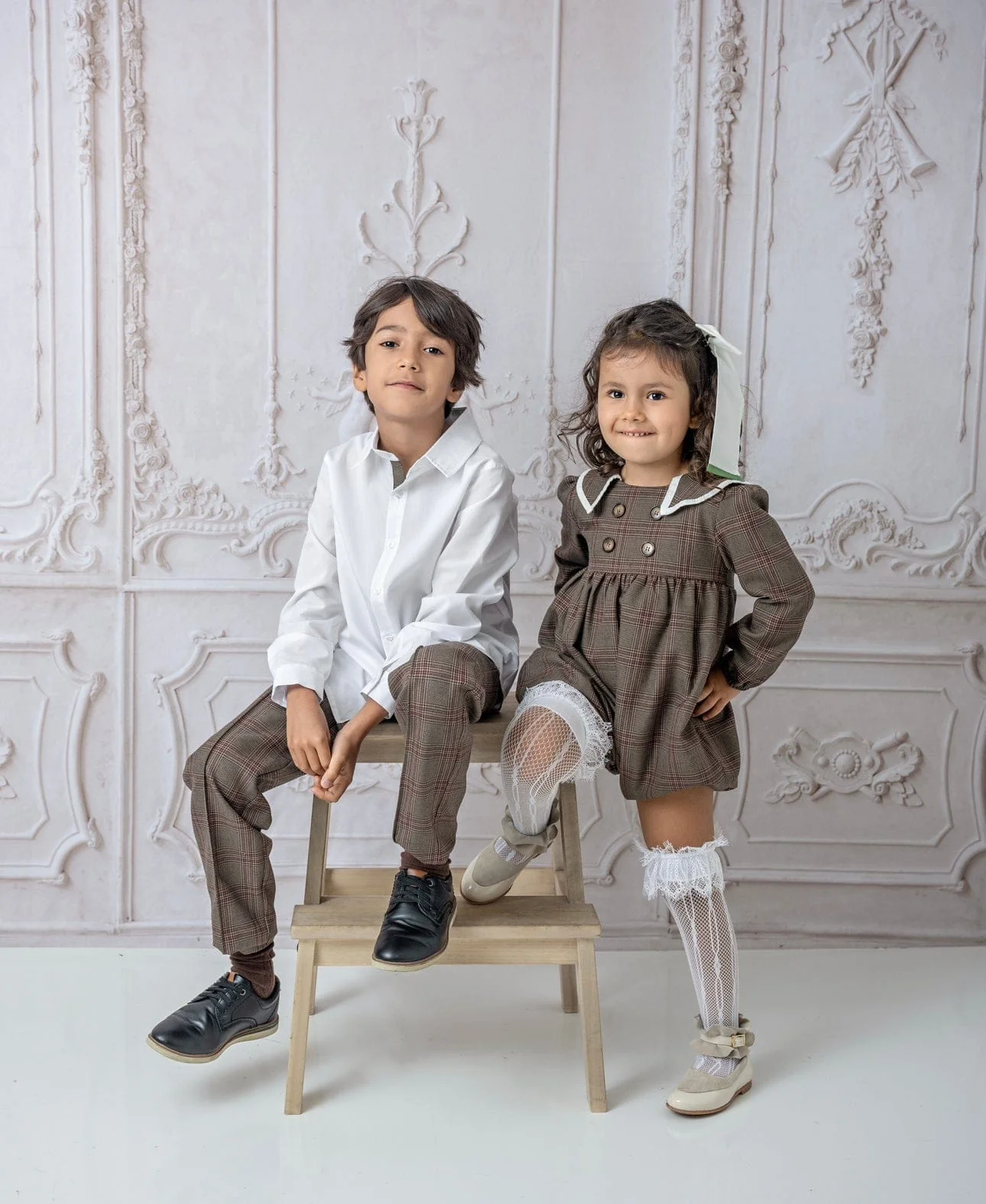 Blair Estate Tweed Shirt and Pants Set - Image 4
