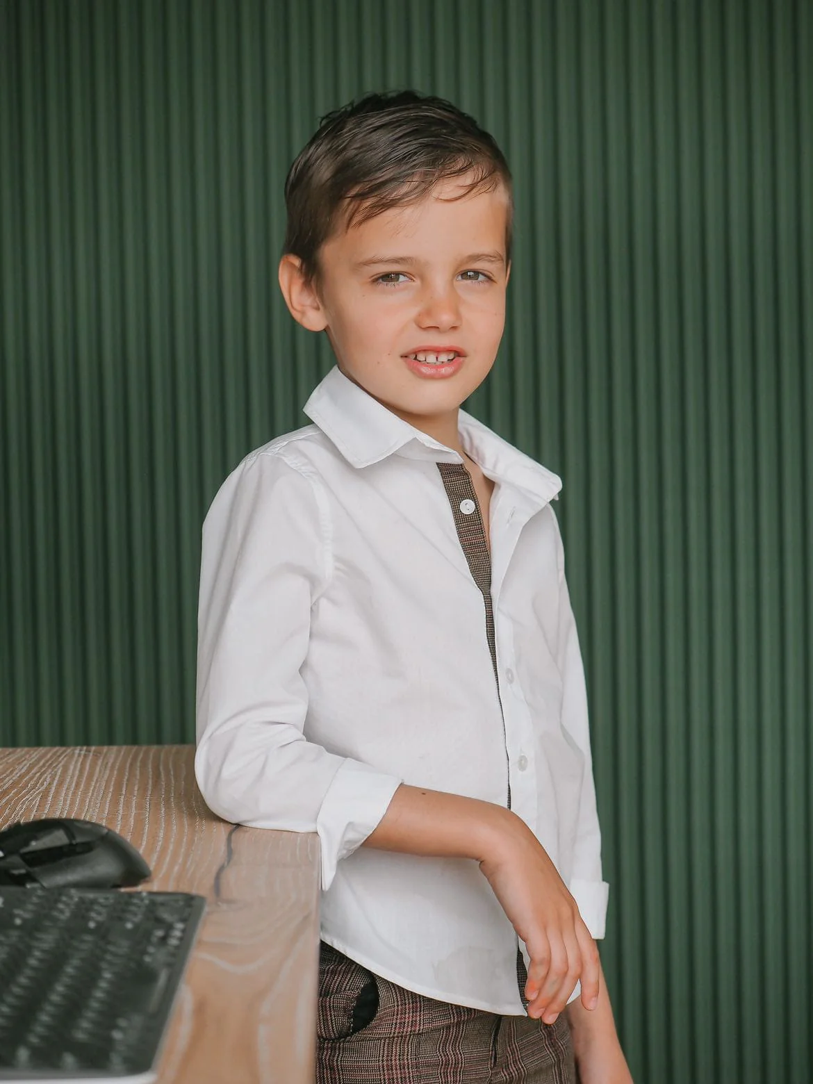 Blair Estate Tweed Shirt and Pants Set - Image 5