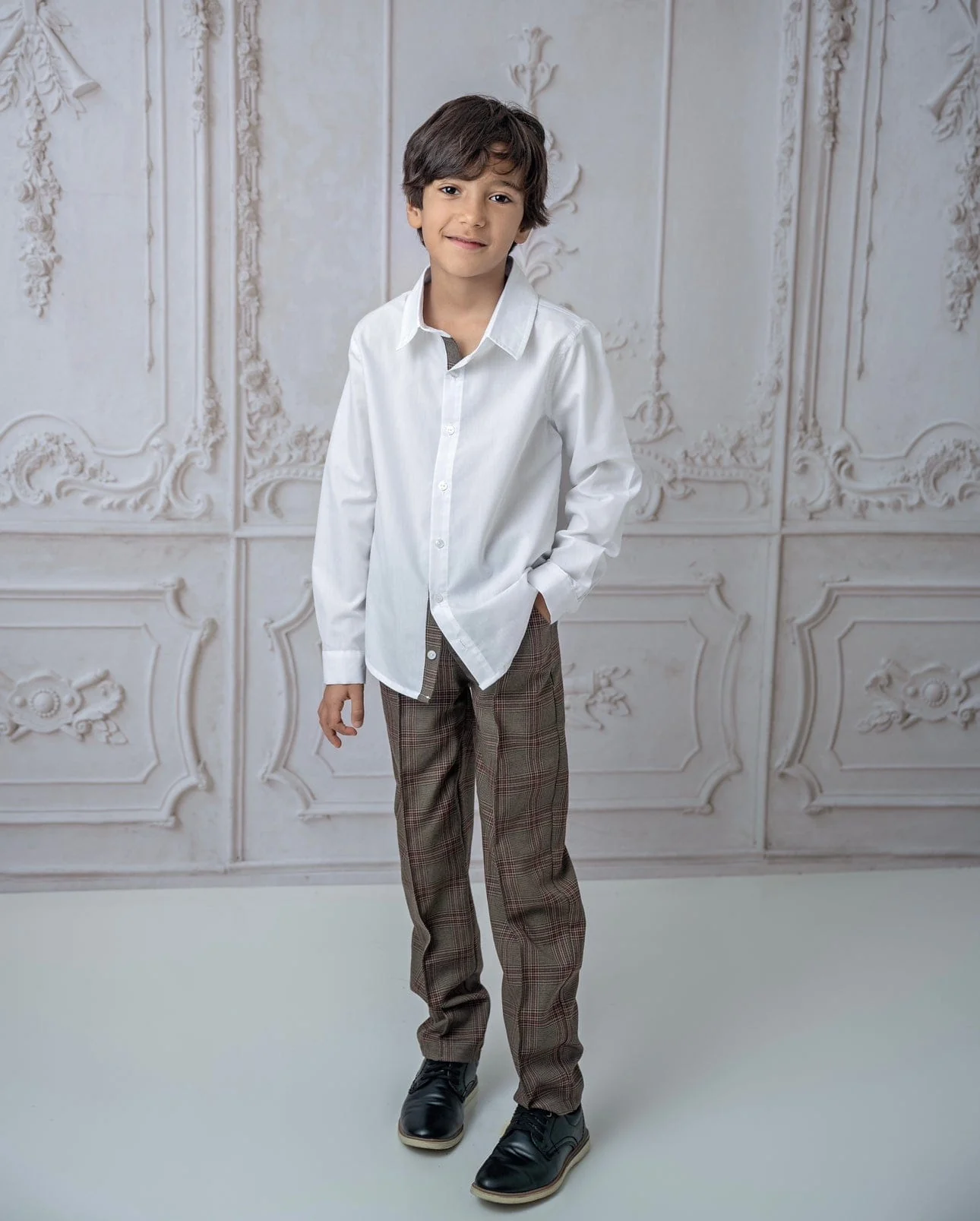 Blair Estate Tweed Shirt and Pants Set - Image 7