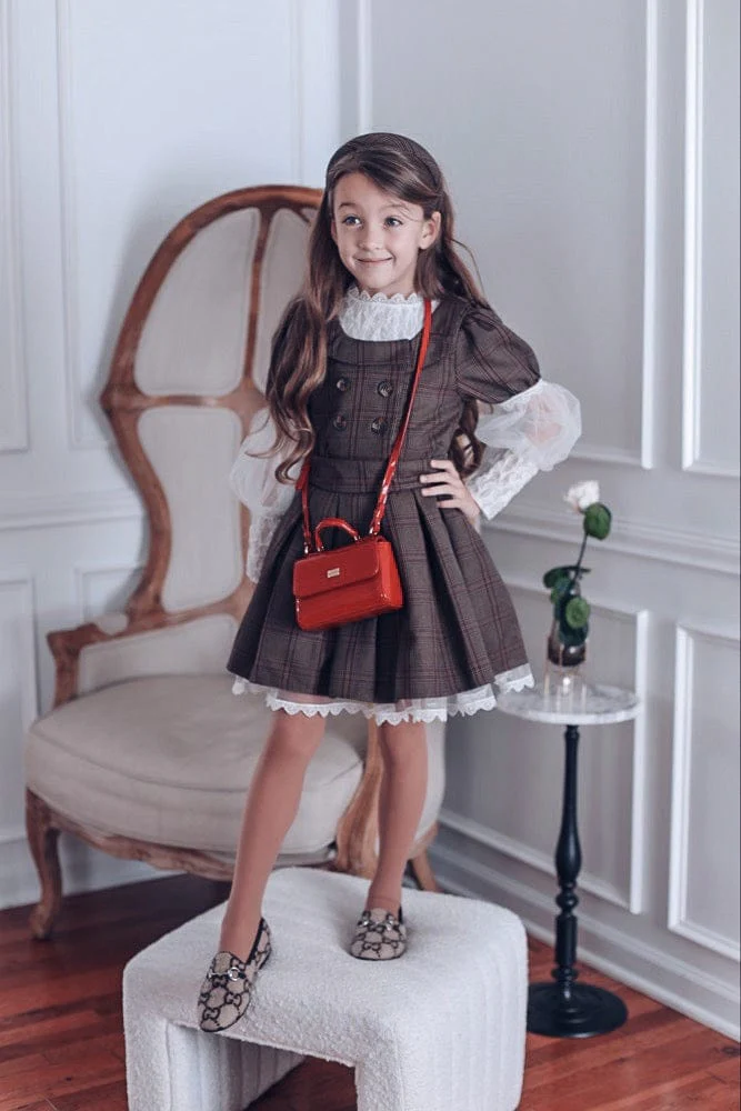 Blair Estate Tweed Top and Skirt Set - Image 11