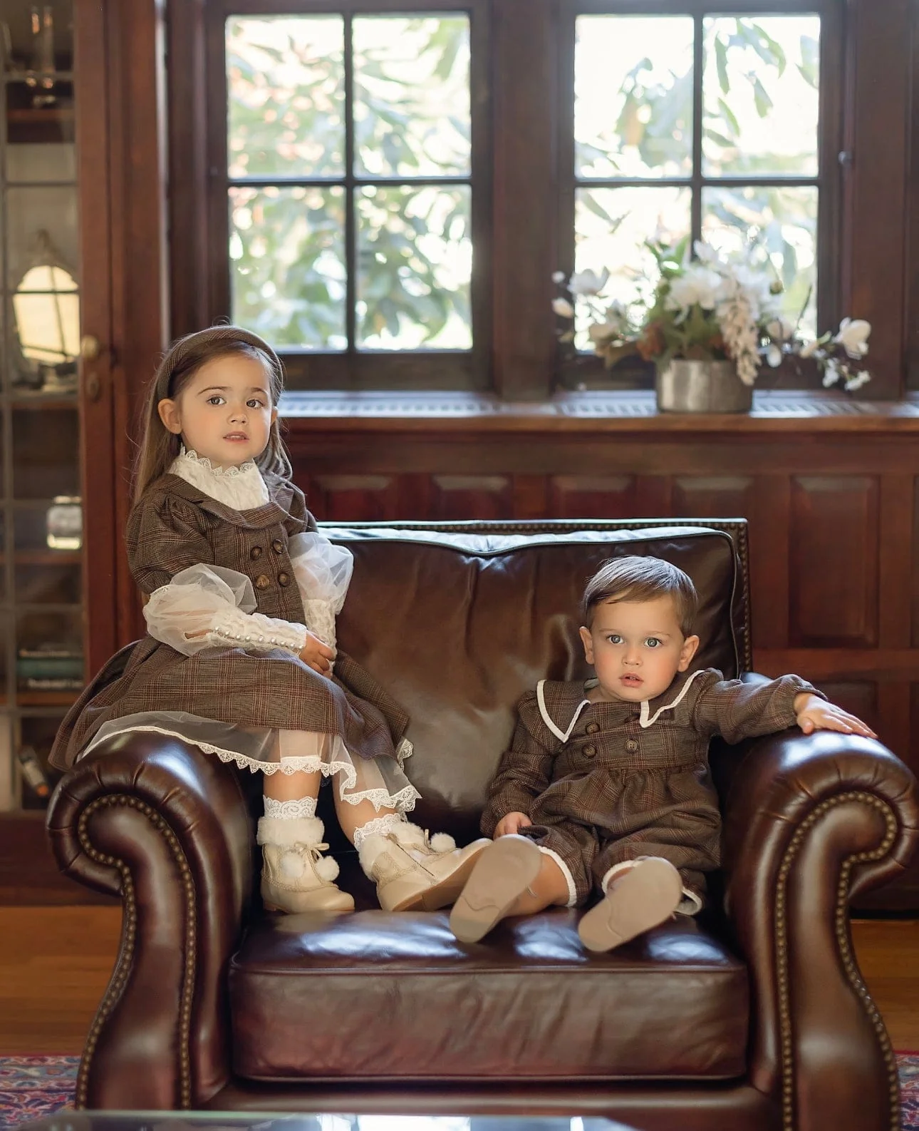Blair Estate Tweed Top and Skirt Set - Image 19