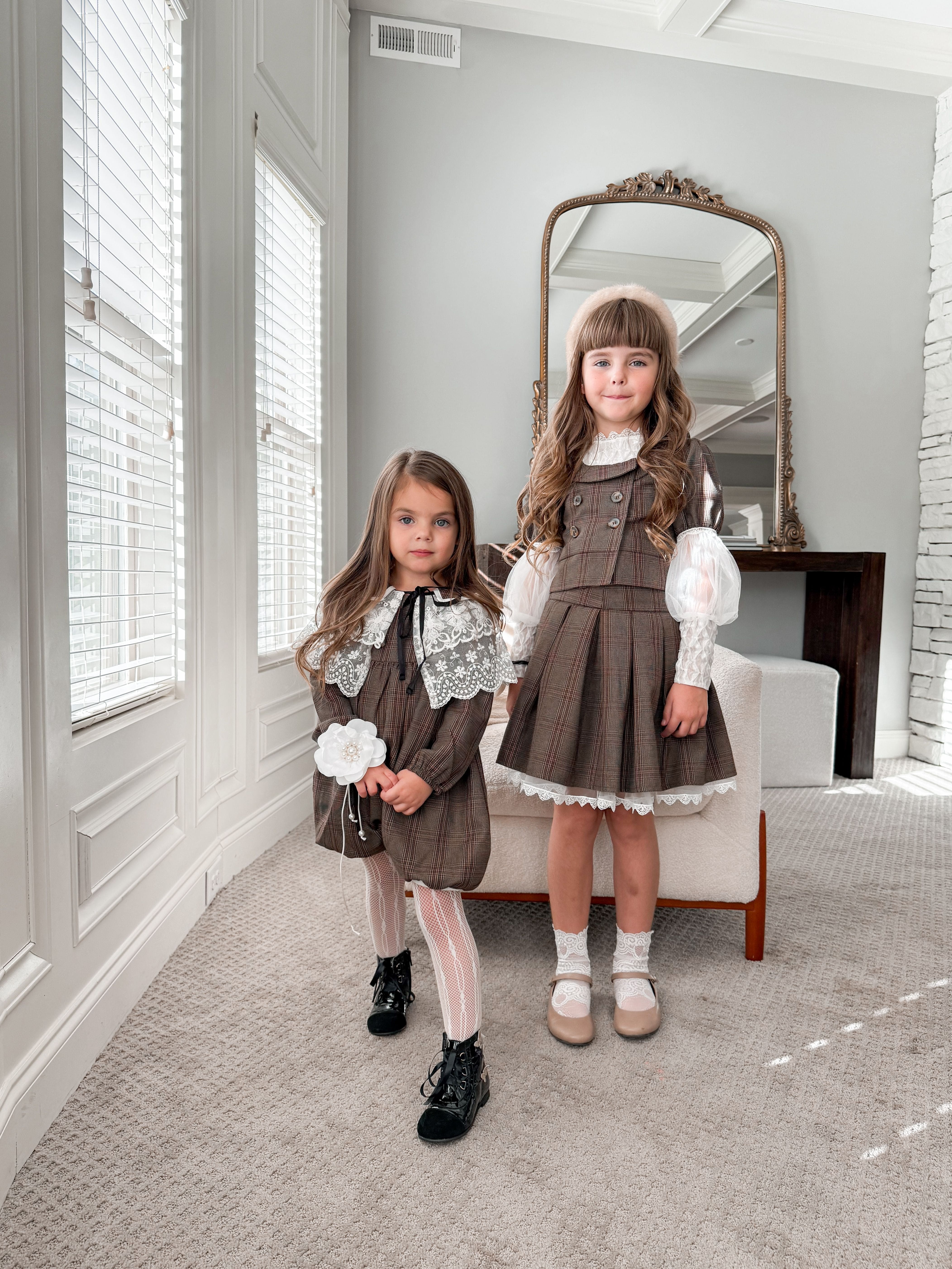 Blair Estate Tweed Top and Skirt Set - Image 25