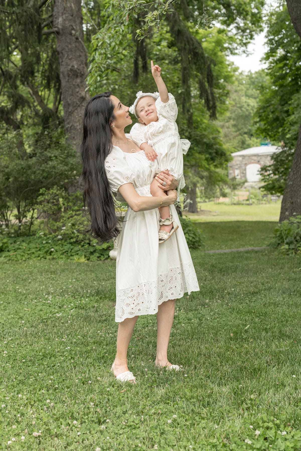 Blanca White Cotton Mom Dress - Image 4