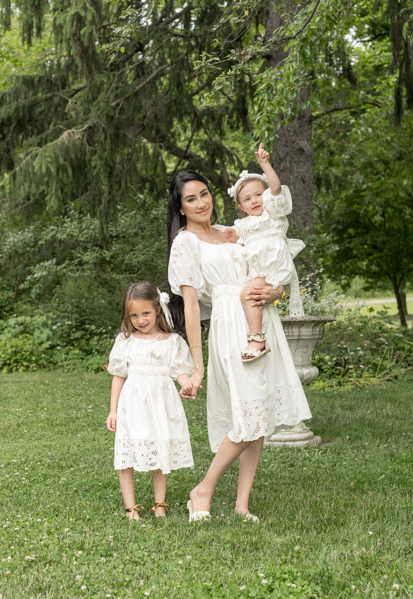 Blanca White Cotton Mom Dress - Image 6