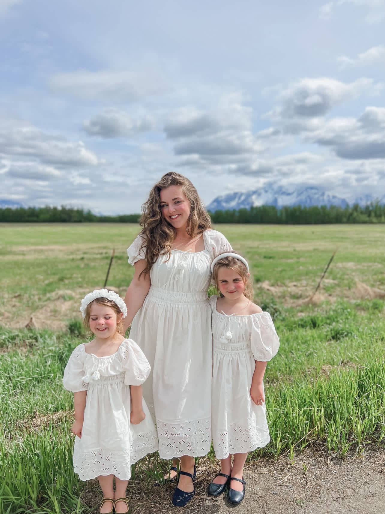 Blanca White Cotton Mom Dress - Image 8