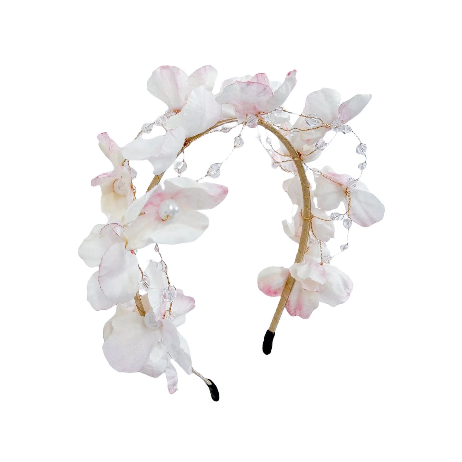 Cherry Blossom Flower Pearl Headband