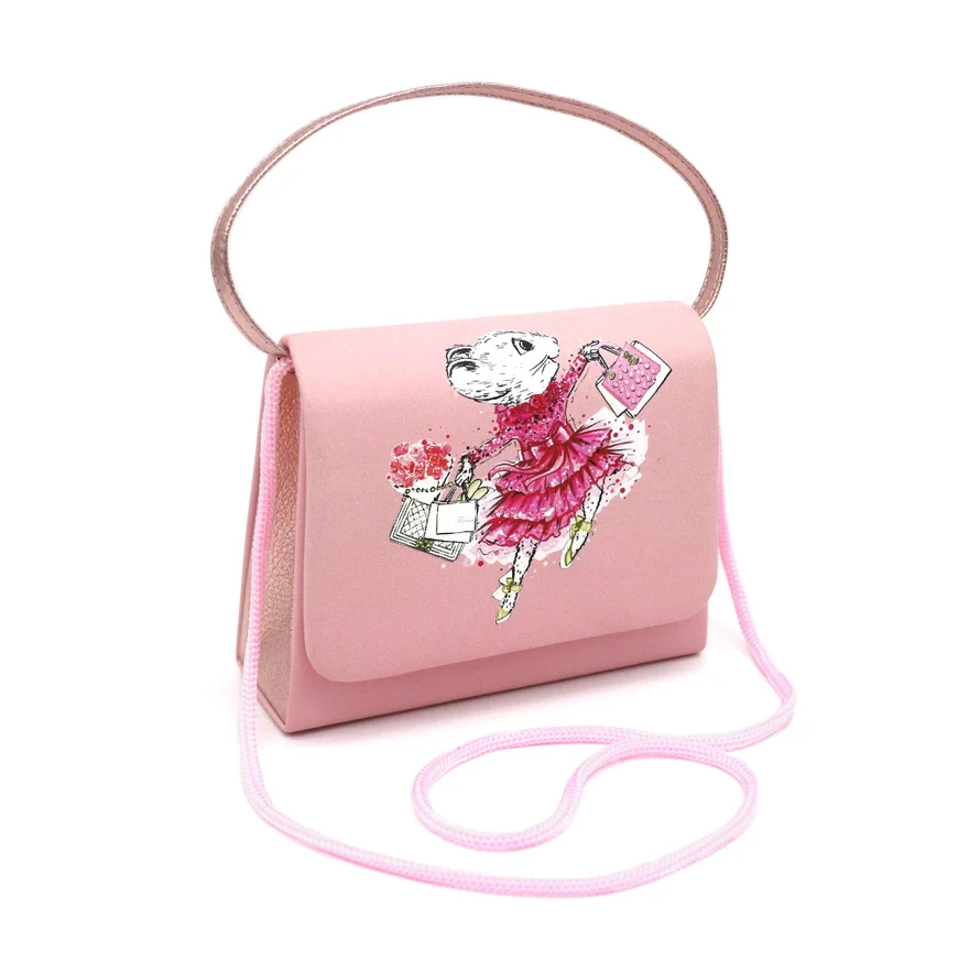 Claris Pink Mini Handbag - Image 3