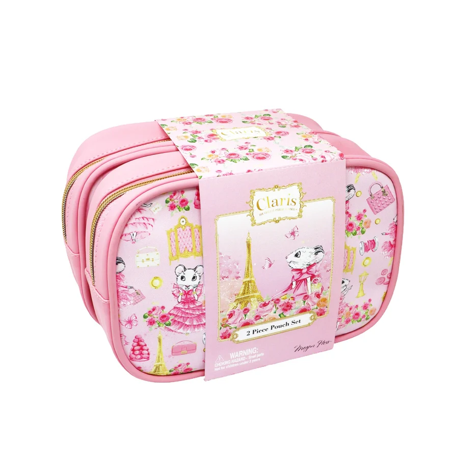Claris the Chicest Mouse in Paris Cosmetic Pouches - Image 4