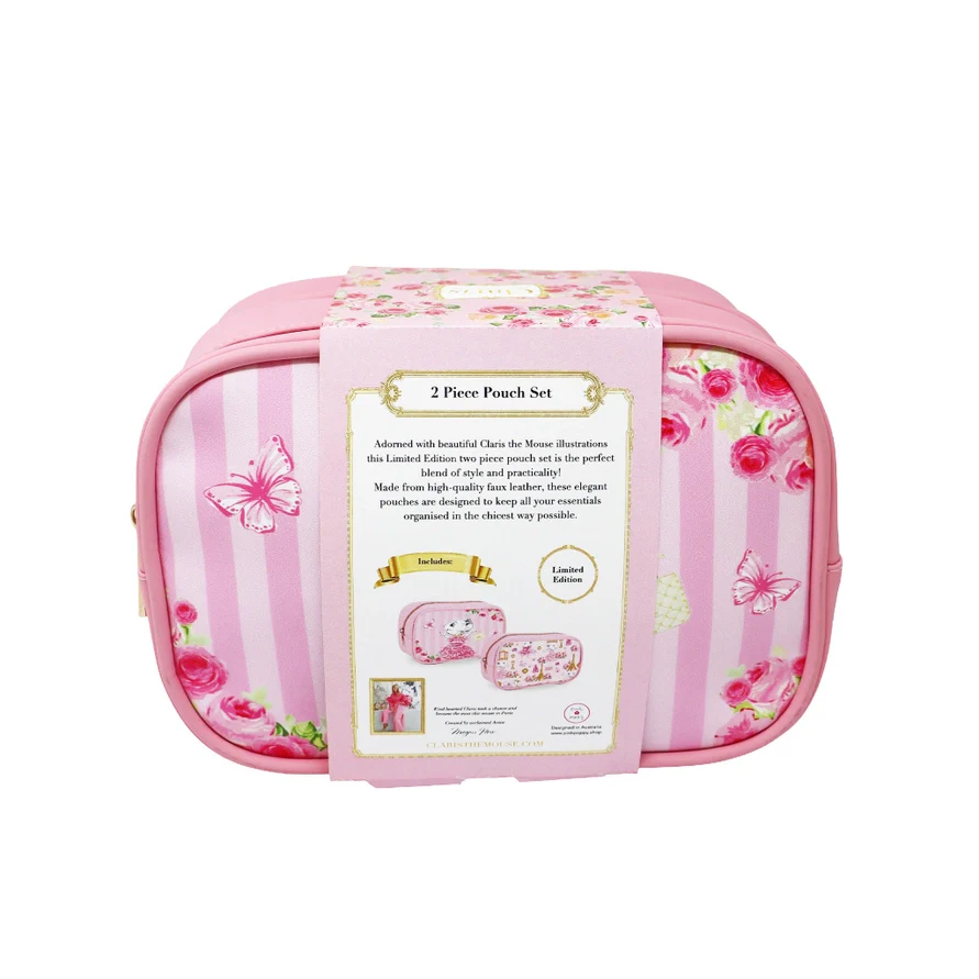 Claris the Chicest Mouse in Paris Cosmetic Pouches - Image 5