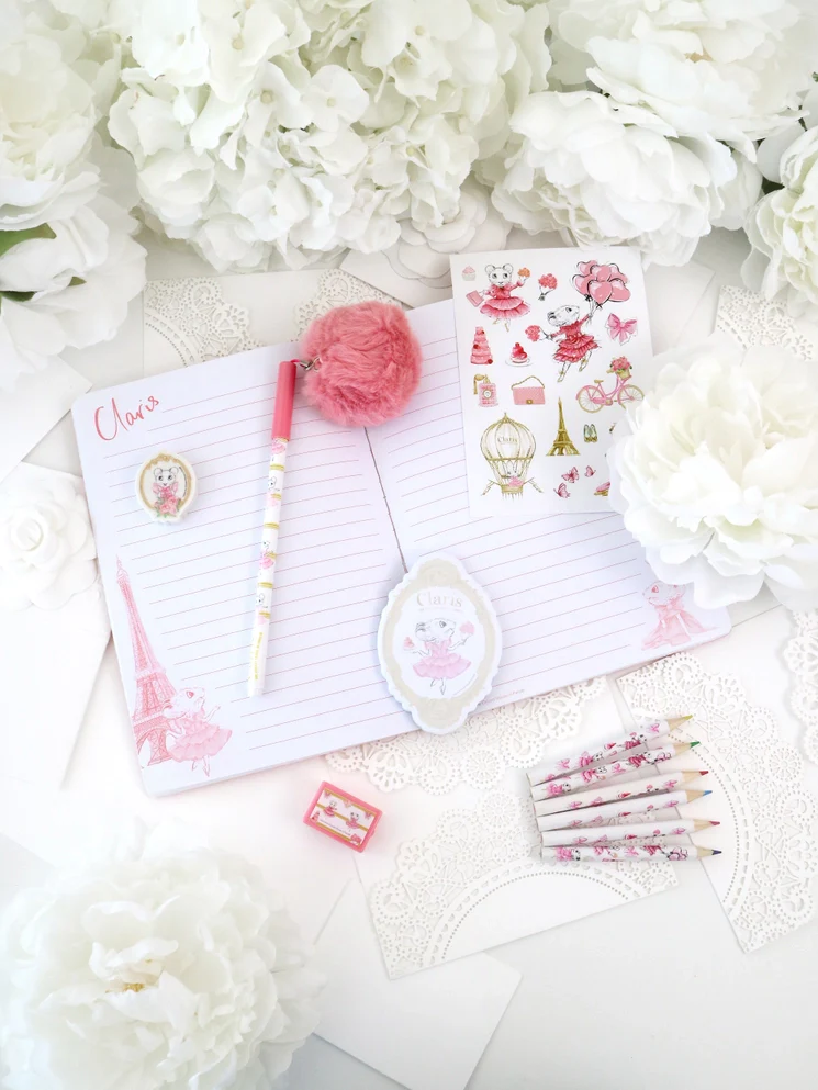 Claris the Chicest Mouse in Paris- Magnificent Mess Stationery Set - Image 3