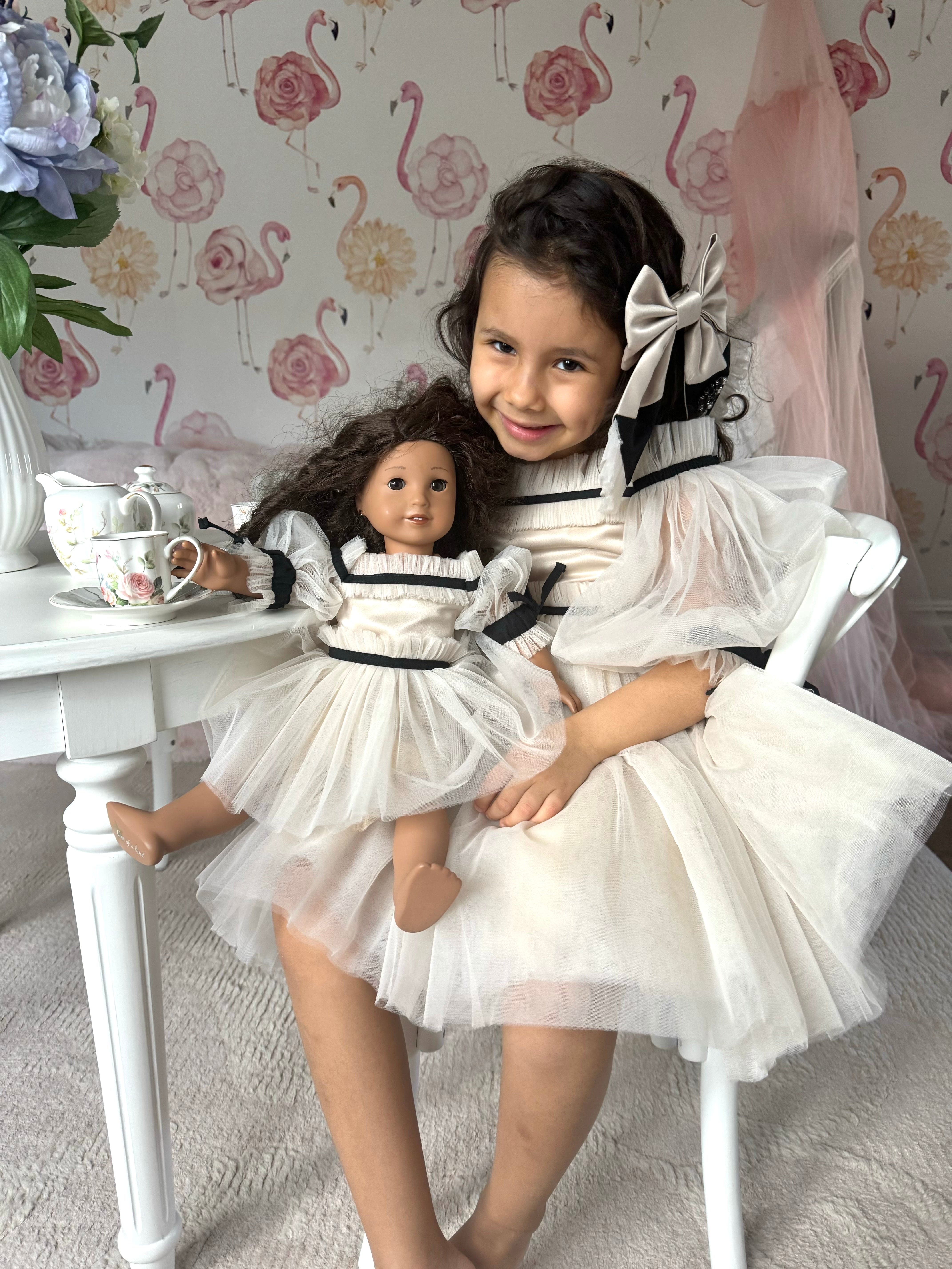 Coco-Caramel 18 Inch Doll Dress - Image 3