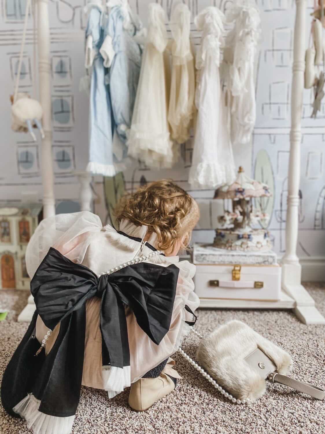 Coco-Caramel Tulle Romper - Image 10