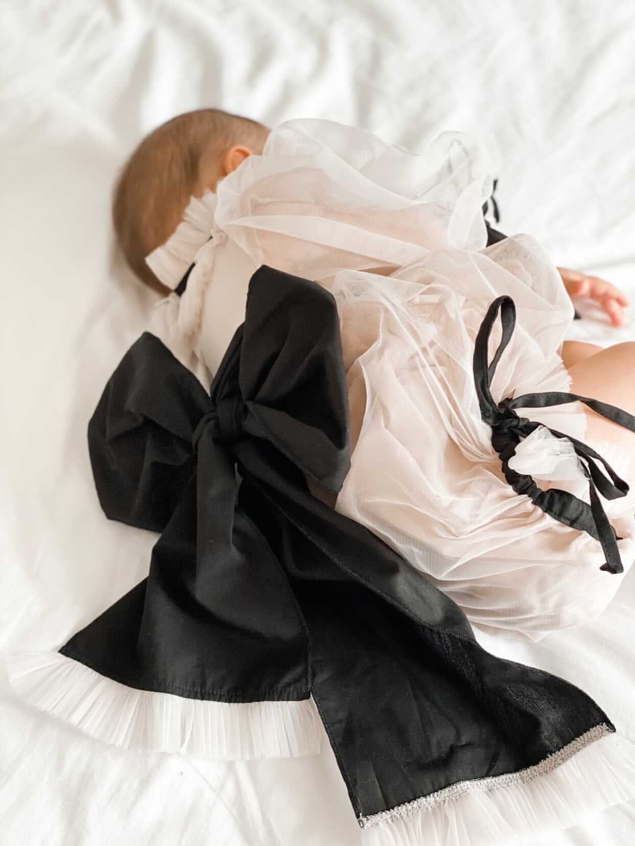 Coco-Caramel Tulle Romper - Image 12