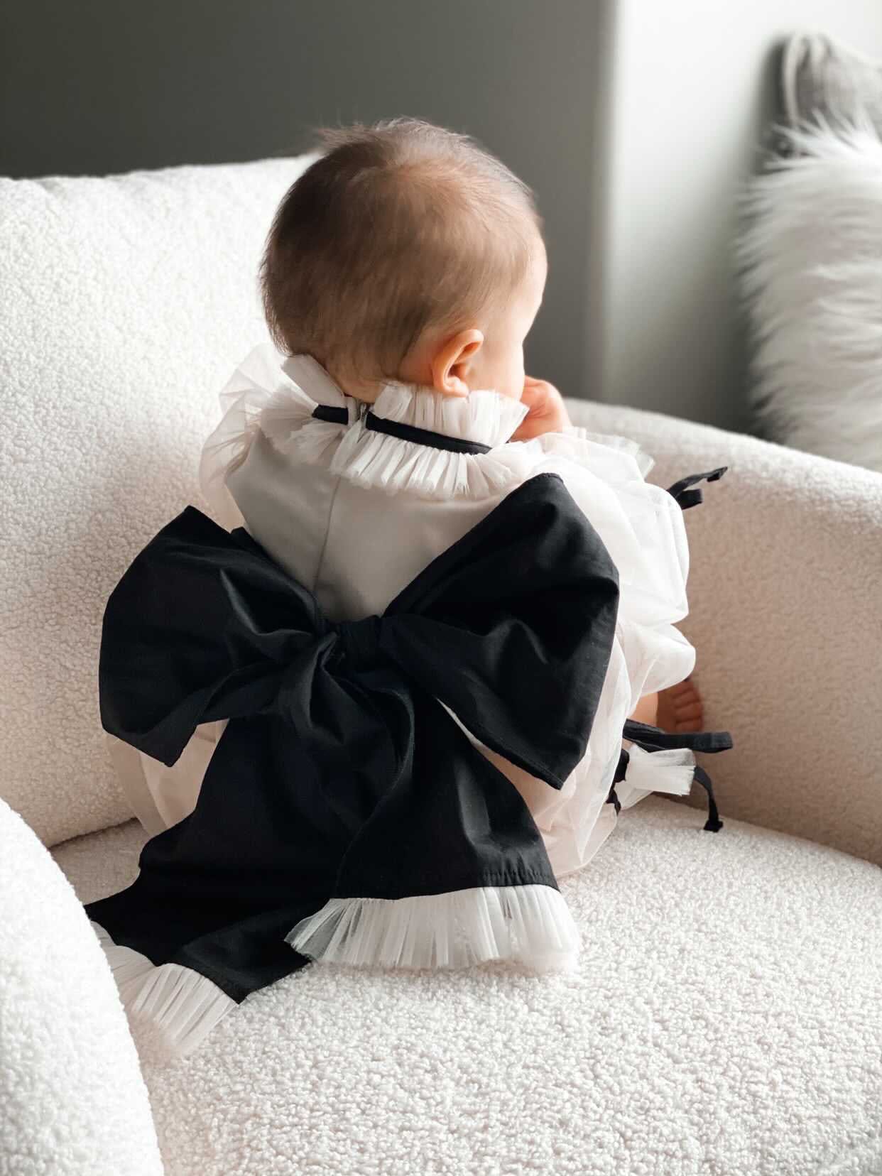 Coco-Caramel Tulle Romper - Image 16