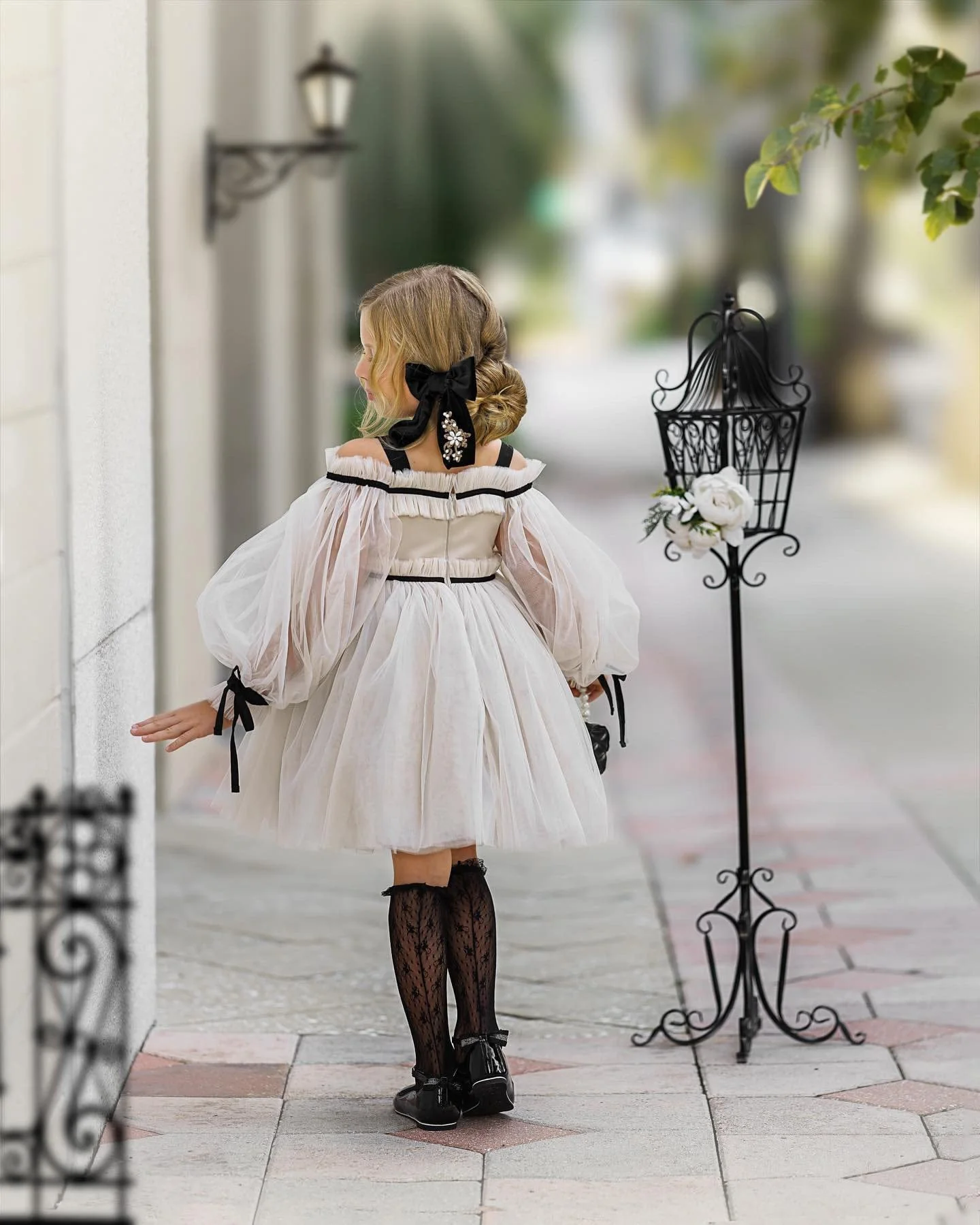 Coco-Caramel Tulle Dress - Image 19