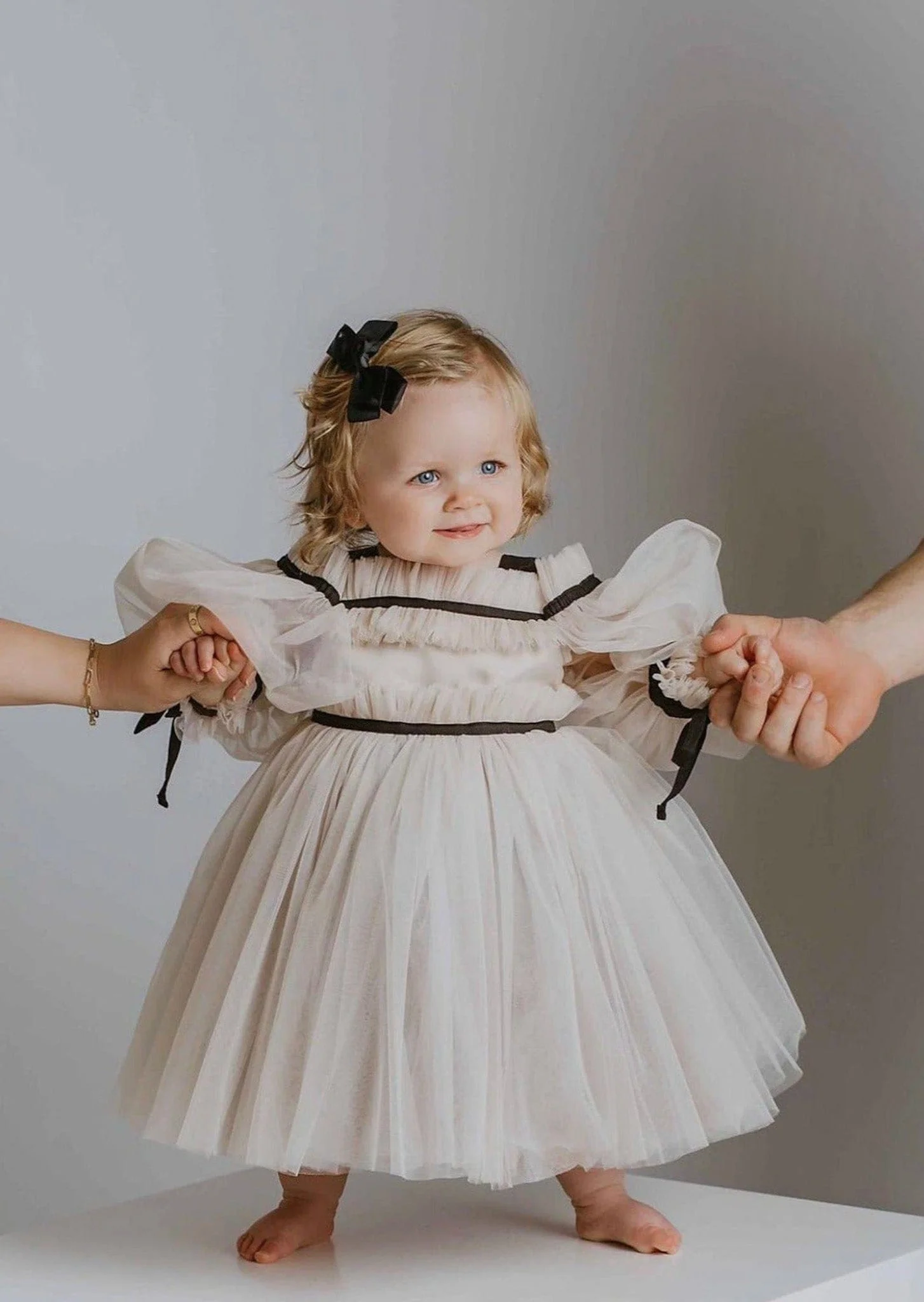 Coco-Caramel Tulle Dress - Image 4