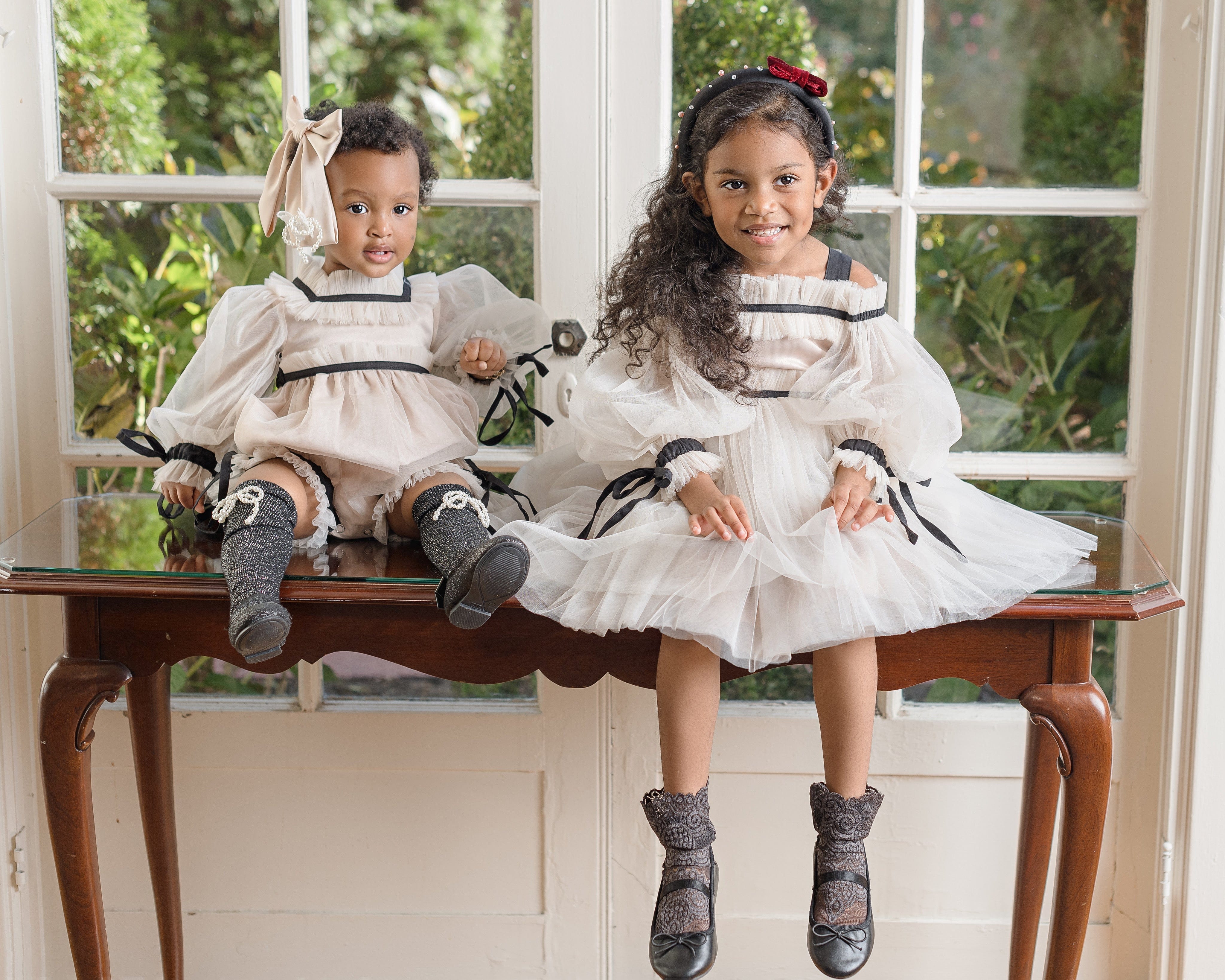 Coco-Caramel Tulle Dress - Image 6
