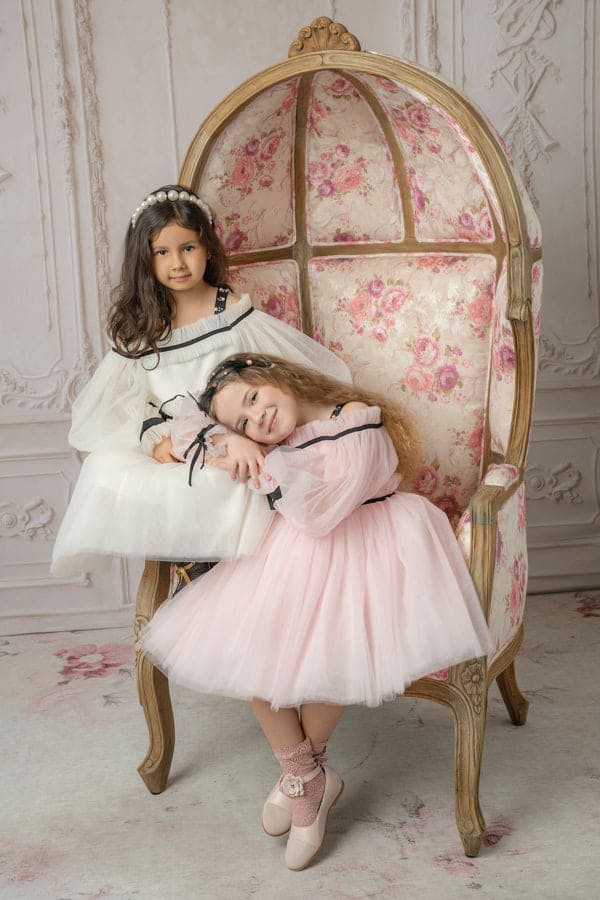 Coco-Ivory Tulle Dress - Image 15